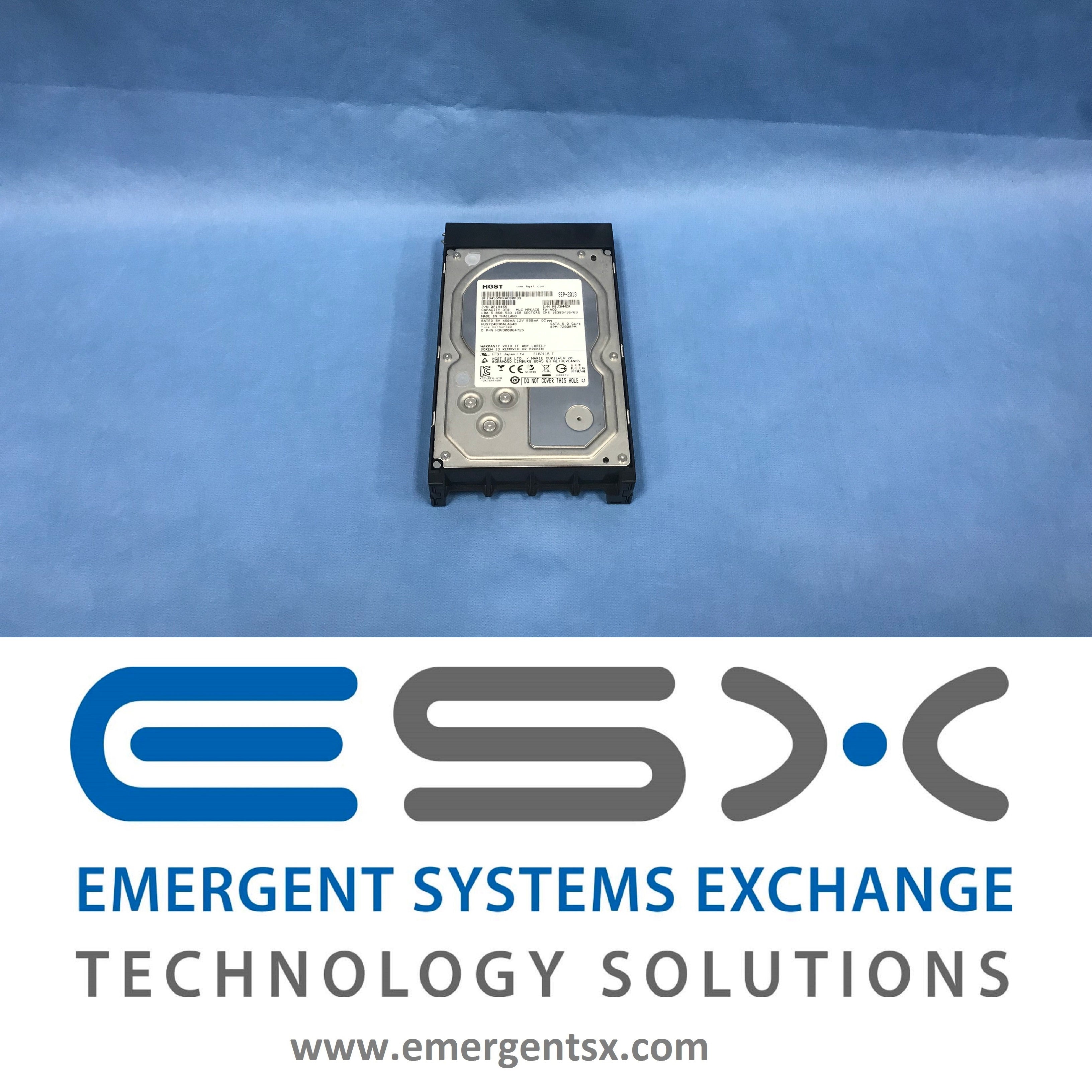Isilon - 3TB 7.2K 3.5" SATA Hard Drive - PN: 0F19455