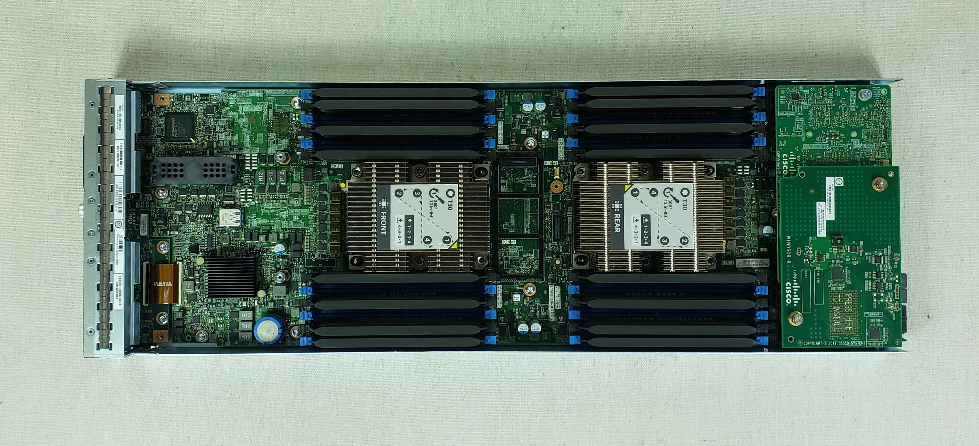 Cisco UCSB-B200-M5 Blade Server 2x 16C Gold 6142 2.6GHz CPU 512GB RAM VIC1340