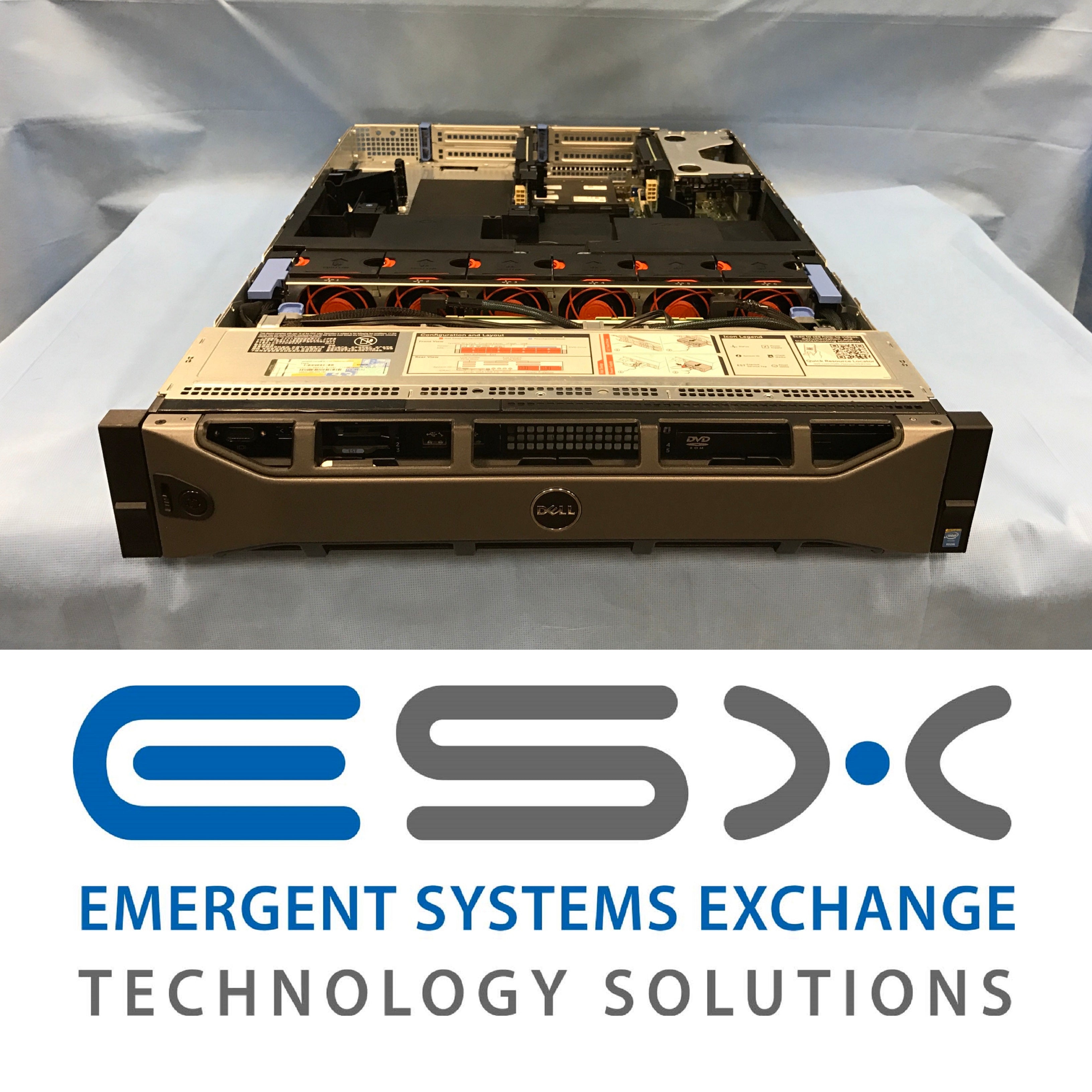 Dell PowerEdge 16B R720 2x E5-2650 @ 2.0GHz 8 Core 96GB RAM 6x 300GB 15k H710