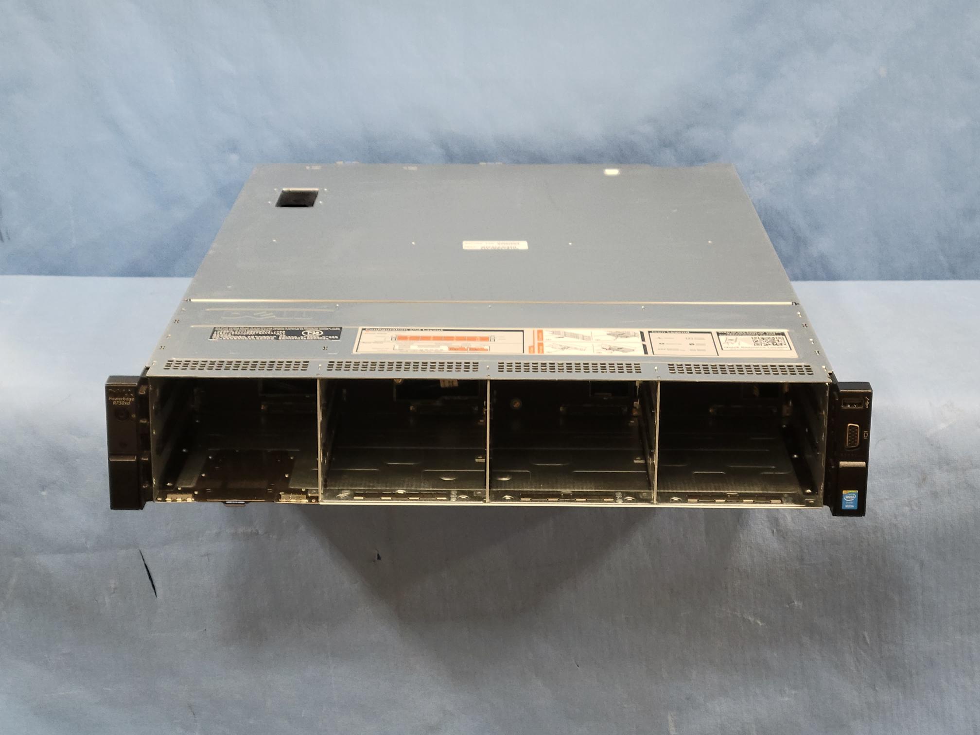 Dell PowerEdge R730XD LFF Server 2x 10 Core E5-2660v3 384GB RAM 12x 4TB 48TB