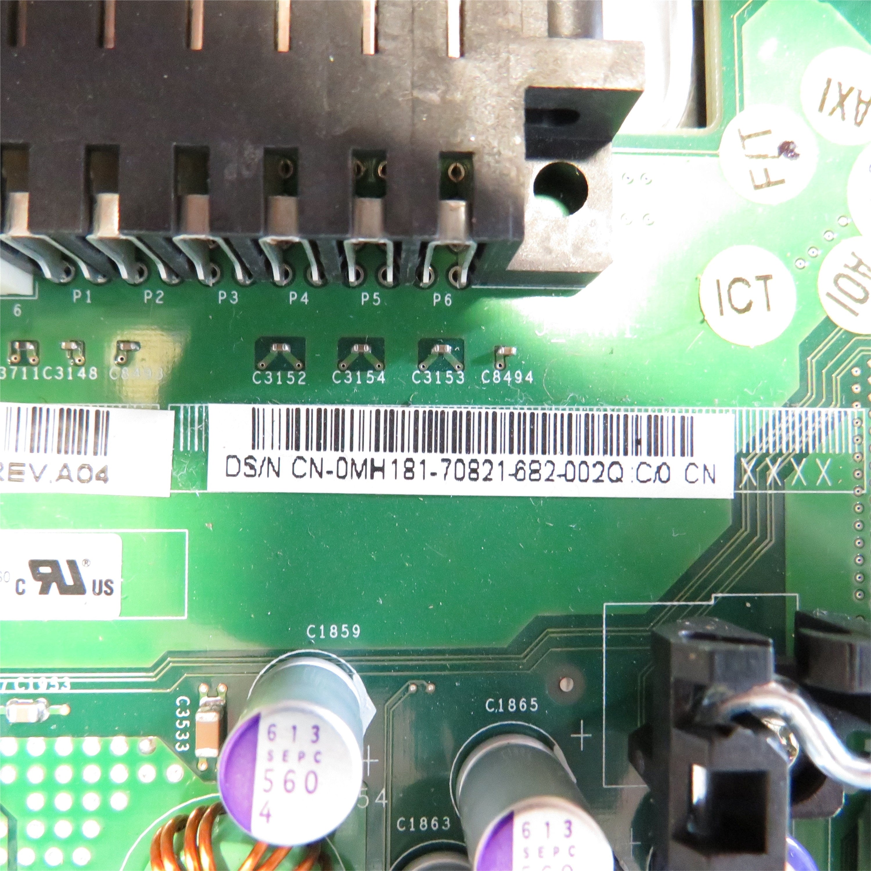 Dell MH181 PowerEdge 2950 System Board (Refurbished)