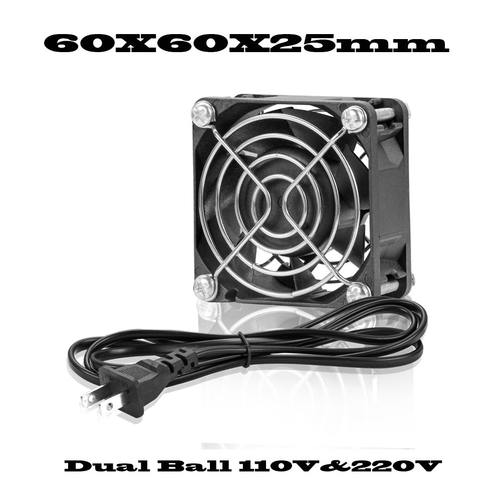 SXDOOL EC Axial Fan AC 115/230V 60mm / 70mm / 80mm / 92mm / 120mm / 172mm Series with Power Cord