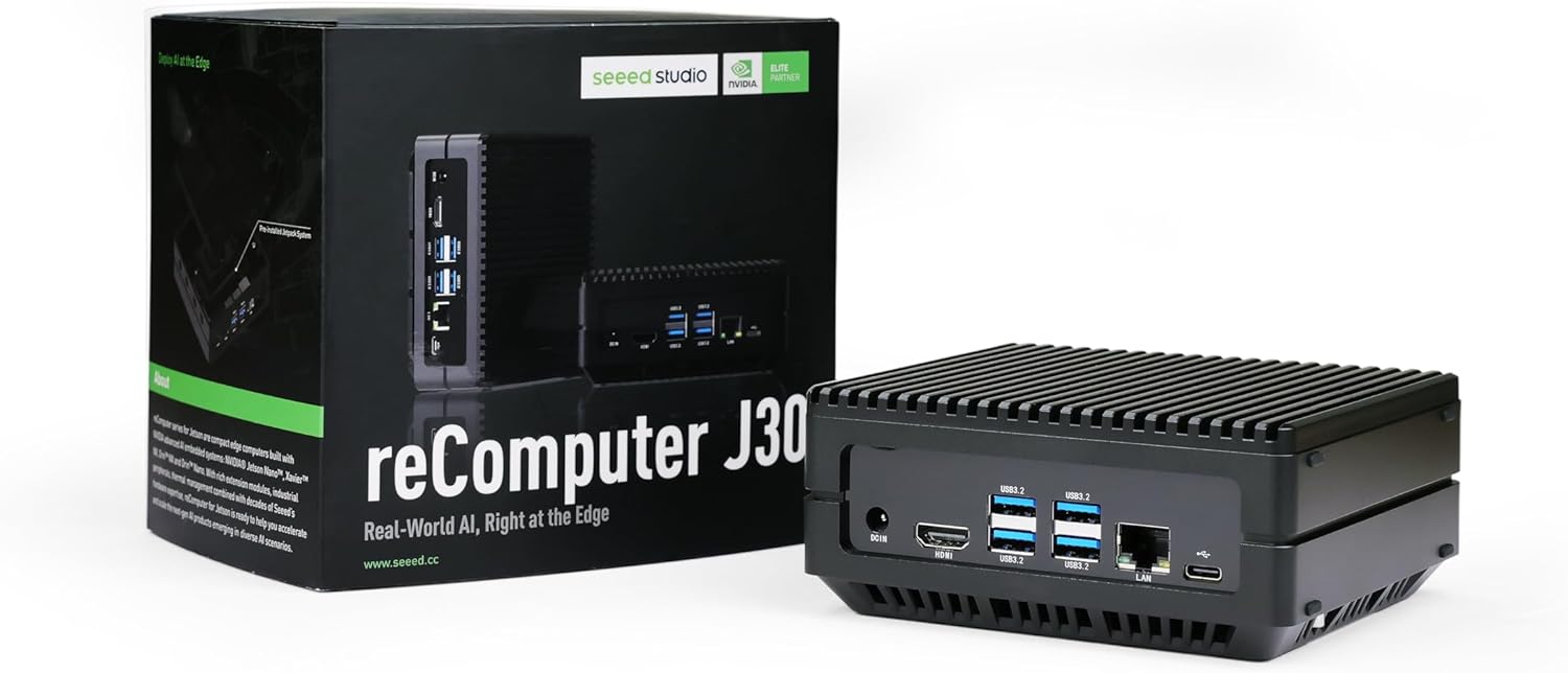 Seeed Studio reComputer J3010 NVIDIA Jetson Orin Nano 4GB Edge AI Computer