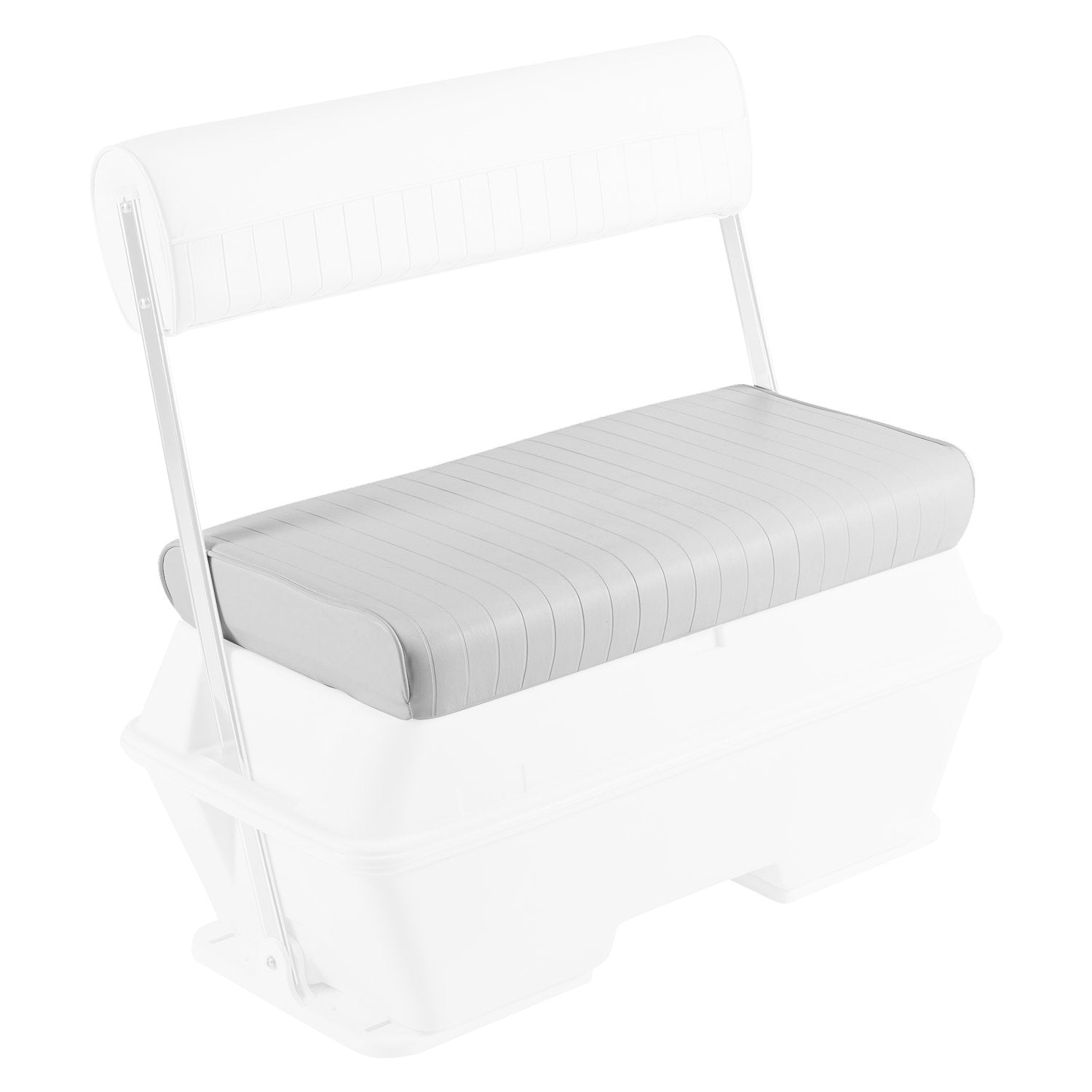 Wise Seats 8WD159-R-S Wise Seating Replacement Seat Cushion for 50 Qt, White