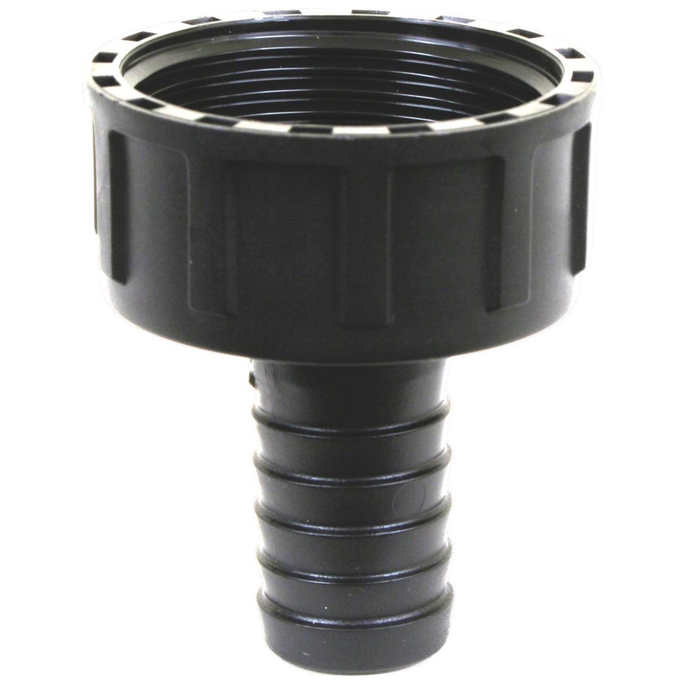 Scandvik 10304P 3/4" Hose Barb Adapter Fits 1-1/4" Threaded Drain w/ 3/4" Hose, Barb Outlet