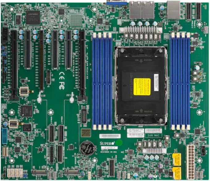 Supermicro X14SBI-TF Bulk LGA-4710 Server Board | Xeon 6700/6500 | 2TB DDR5 RDIMM / 512GB MRDIMM | PCIe 5.0 x16/x8 & MCIO | Dual 10G LAN | M.2 | 4X SATA | TPM 2.0 | Intel TXT