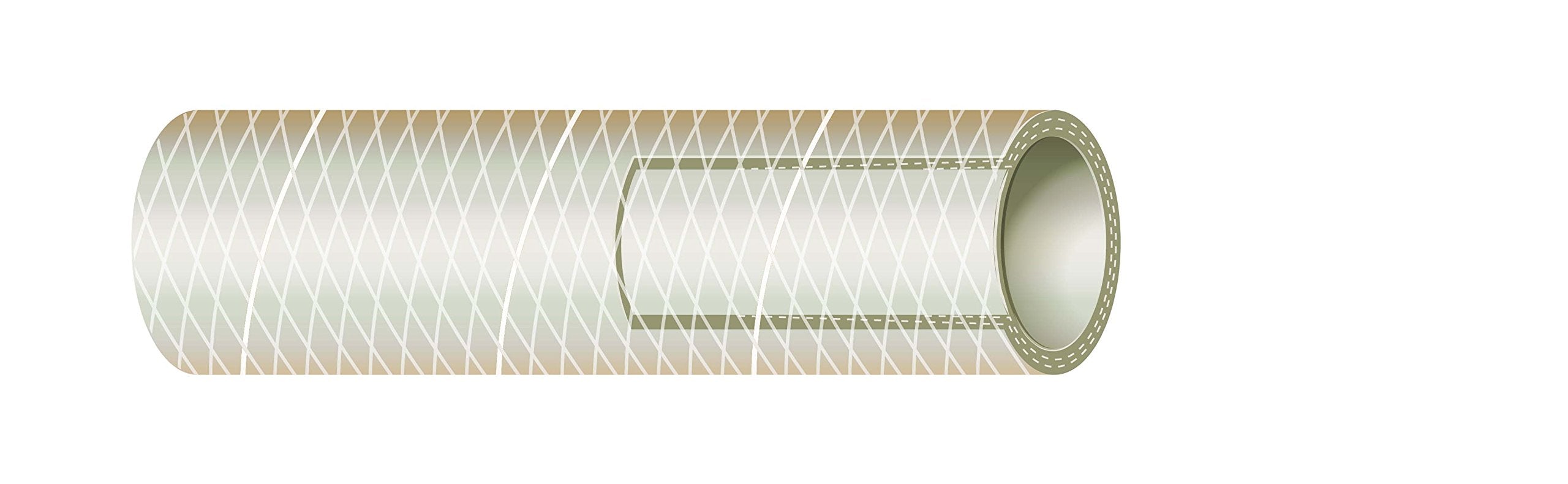Shield 16-168-0126 Shields Marine Heavy Duty Reinforced PVC Series 168 50' Hose