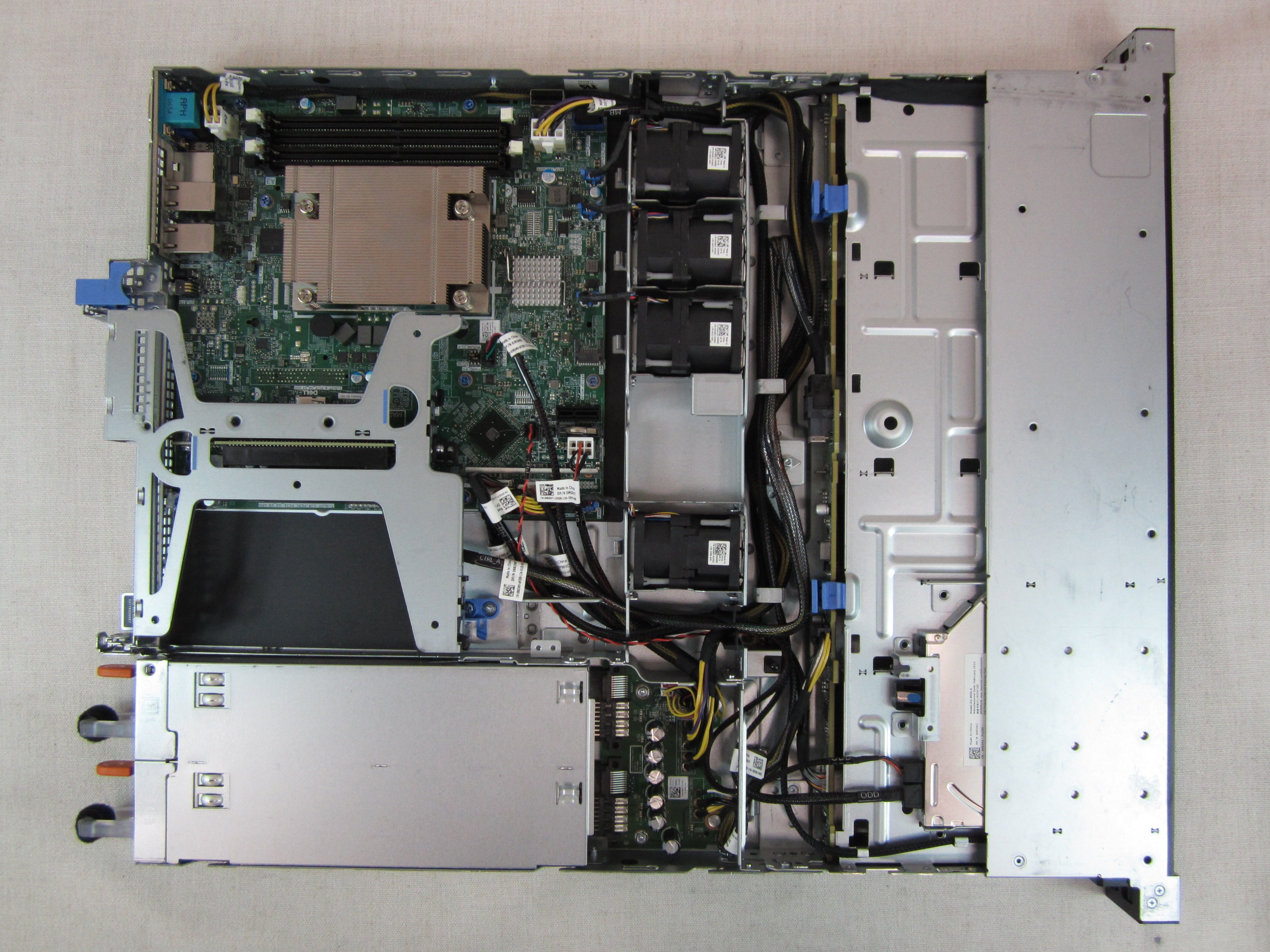 Dell PowerEdge R340 4x 3.5” 1U CTO Server- 1x Heatsink, 2x PSU, iDRAC