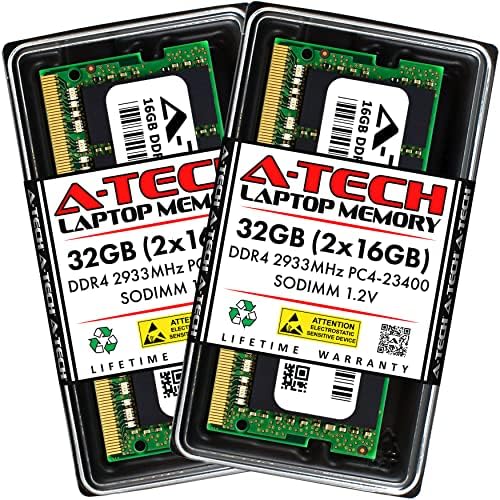 A-Tech 64GB Kit (2x32GB) RAM for Acer Nitro 5 Gaming Laptop | DDR4 3200MHz SODIMM PC4-25600 (PC4-3200AA) Memory Upgrade Modules|B09LXJ3C69