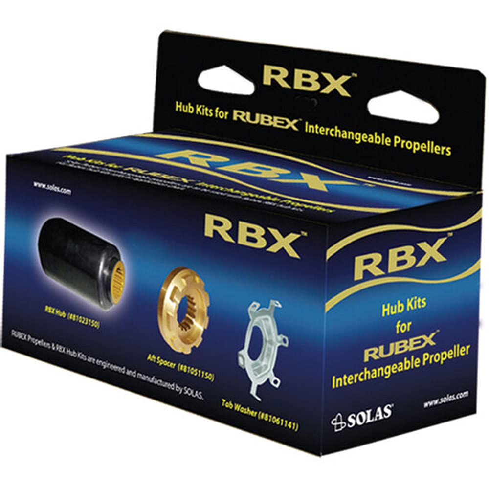 Solas Propeller RBX-208 Solas 17015302 Interchangeable Hub Kit for Rubex, Propeller, D-Series