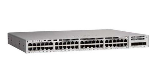 C9200-48P-E - Cisco Catalyst 9200 Series 48-Ports 10/100/1000BASE-T PoE+ Layer 3 Rack-mountable Managed Network Switch
