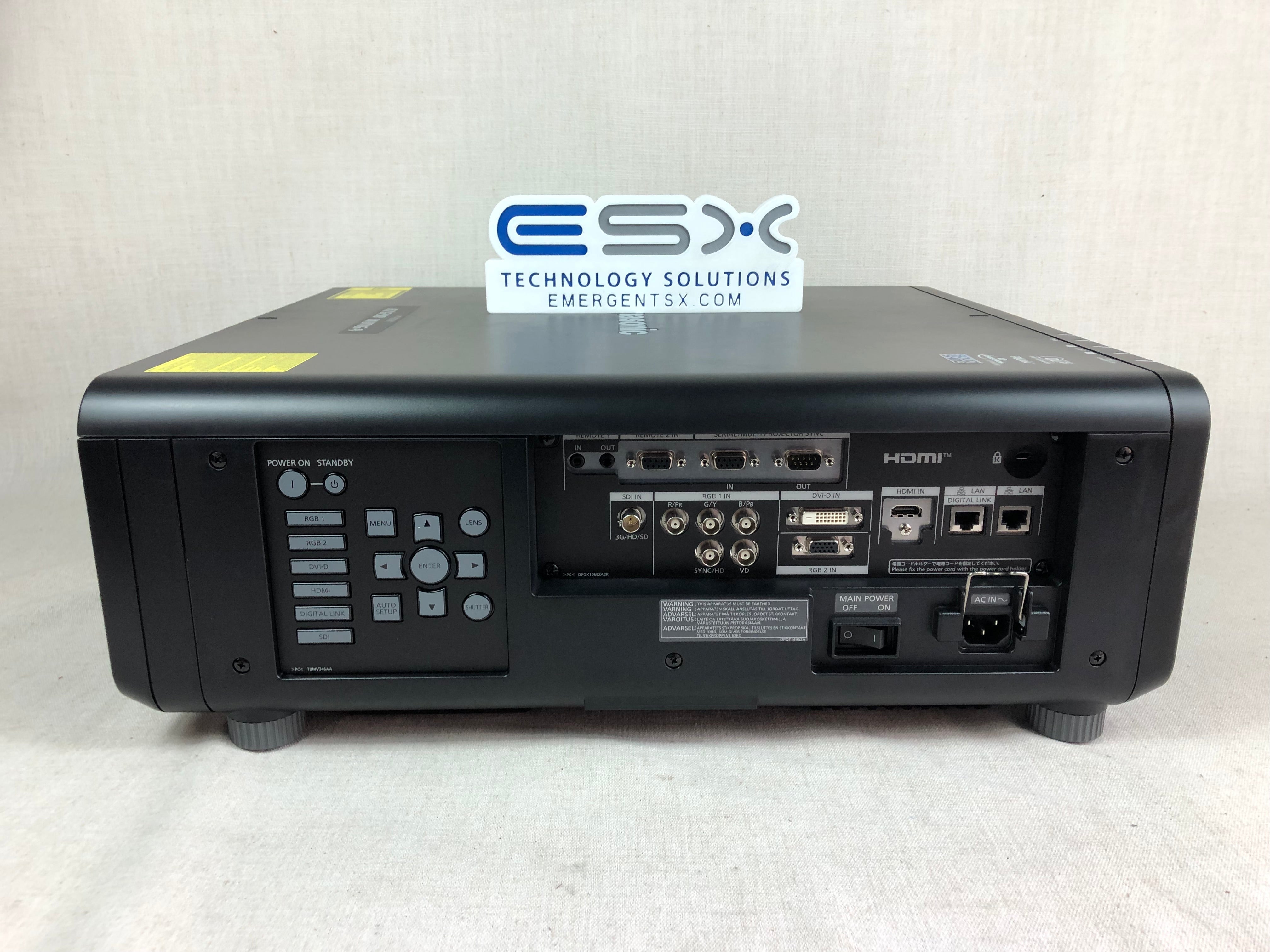 Panasonic PT-RZ690LBU Projector Package