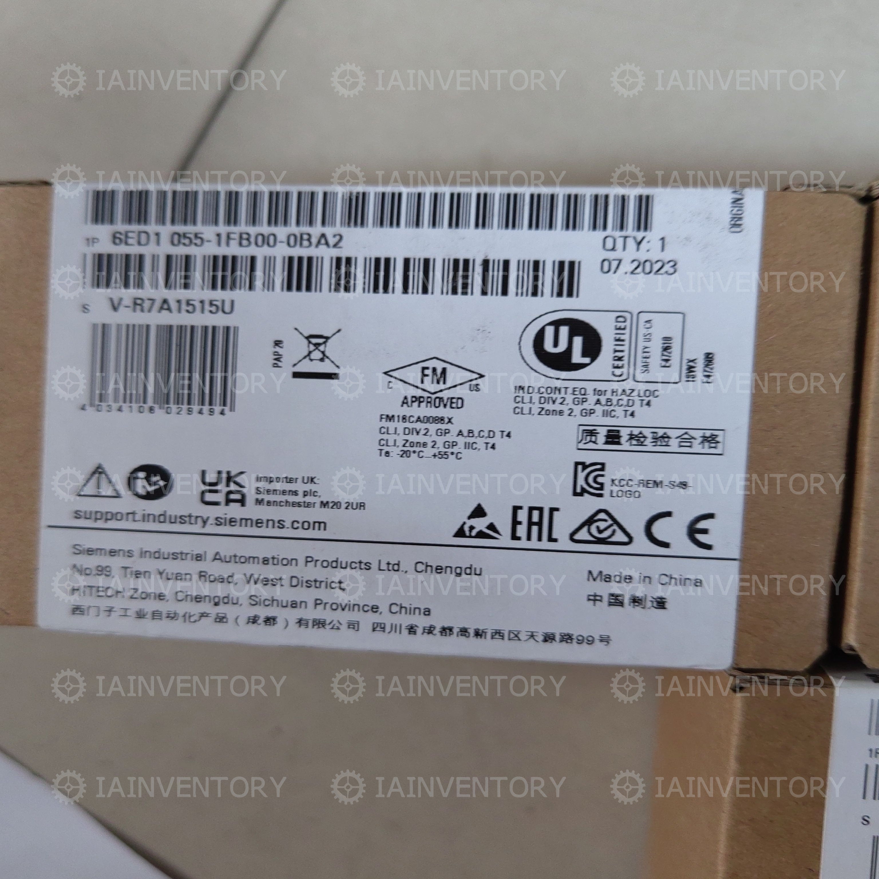 SIEMENS 6ED1055-1FB00-0BA2 6ED1 055-1FB00-0BA2 Expansion Module