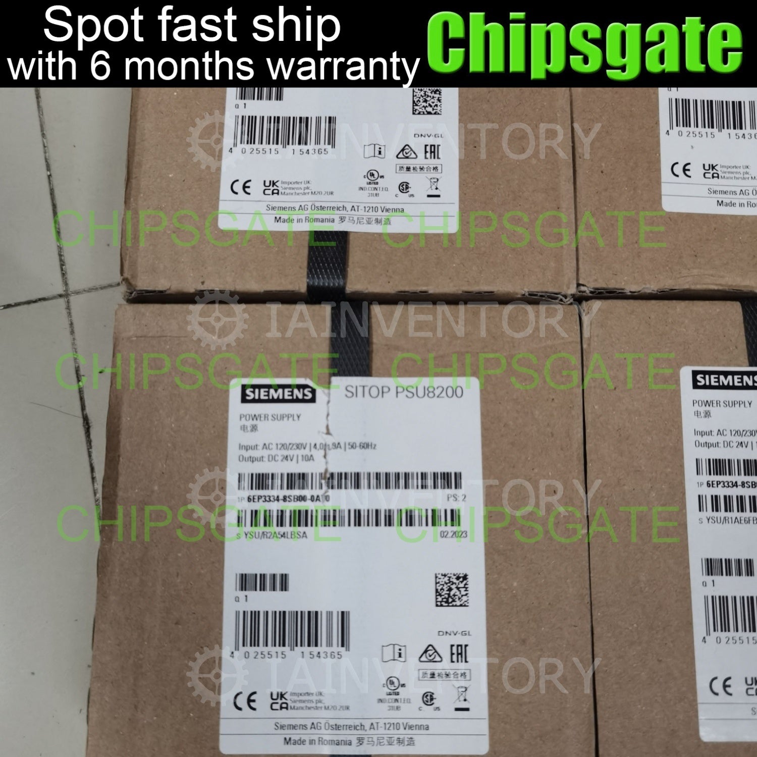 Siemens power supply 6EP3334-8SB00-0AY0 6EP3 334-8SB00-0AY0