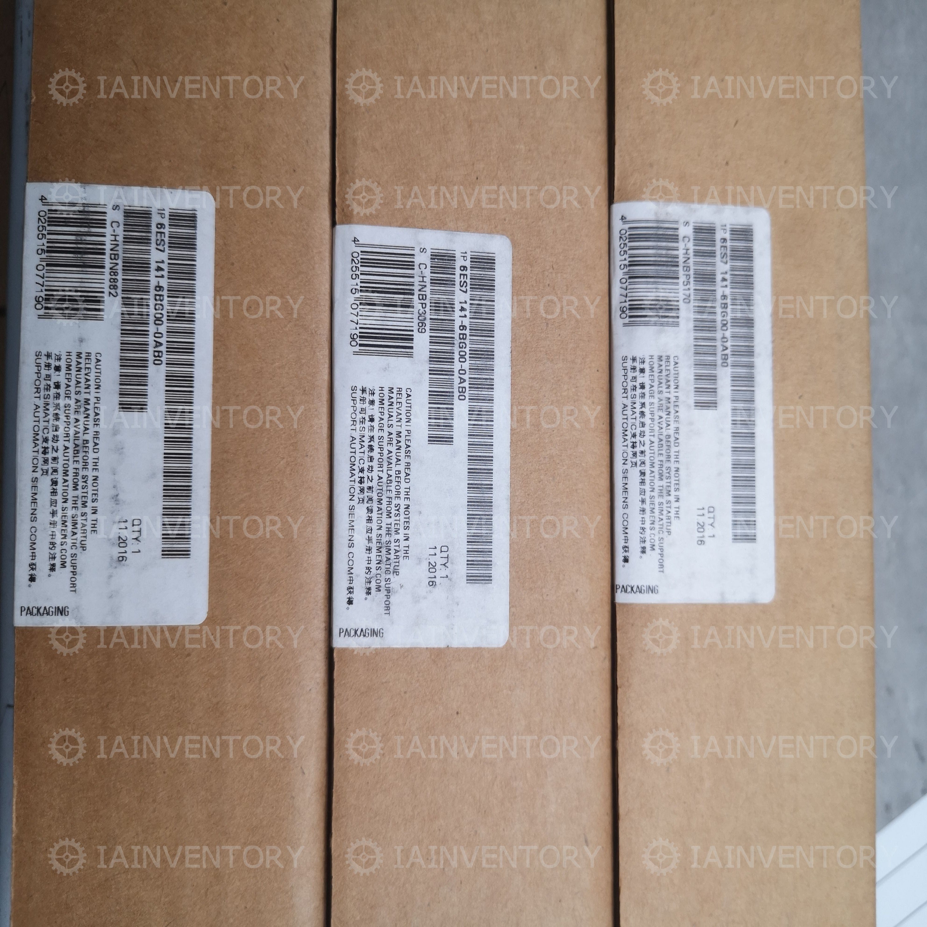 SIEMENS 6ES7141-6BG00-0AB0 6ES7 141-6BG00-0AB0