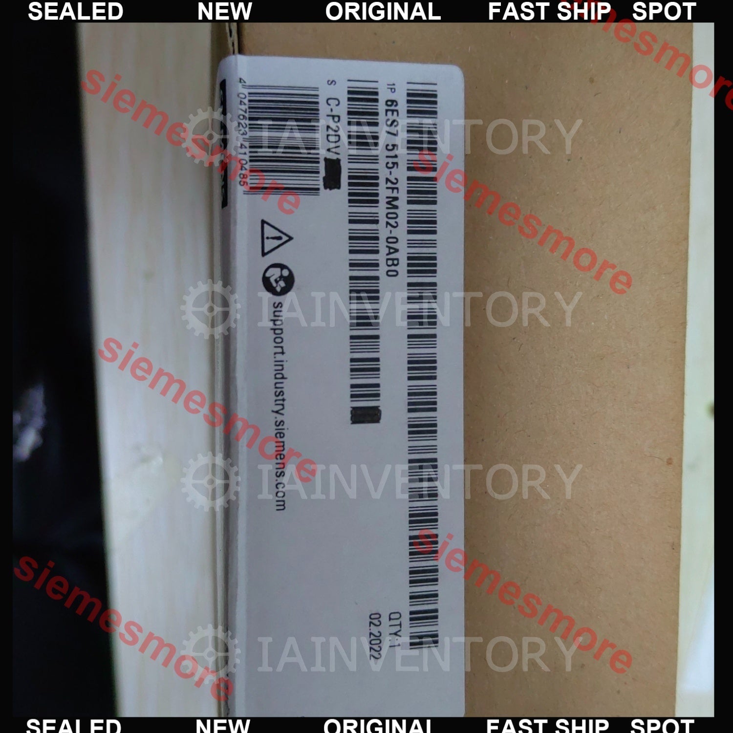 Siemens Central 6ES7515-2FM02-0AB0 Processing Unit 6ES7 515-2FM02-0AB0