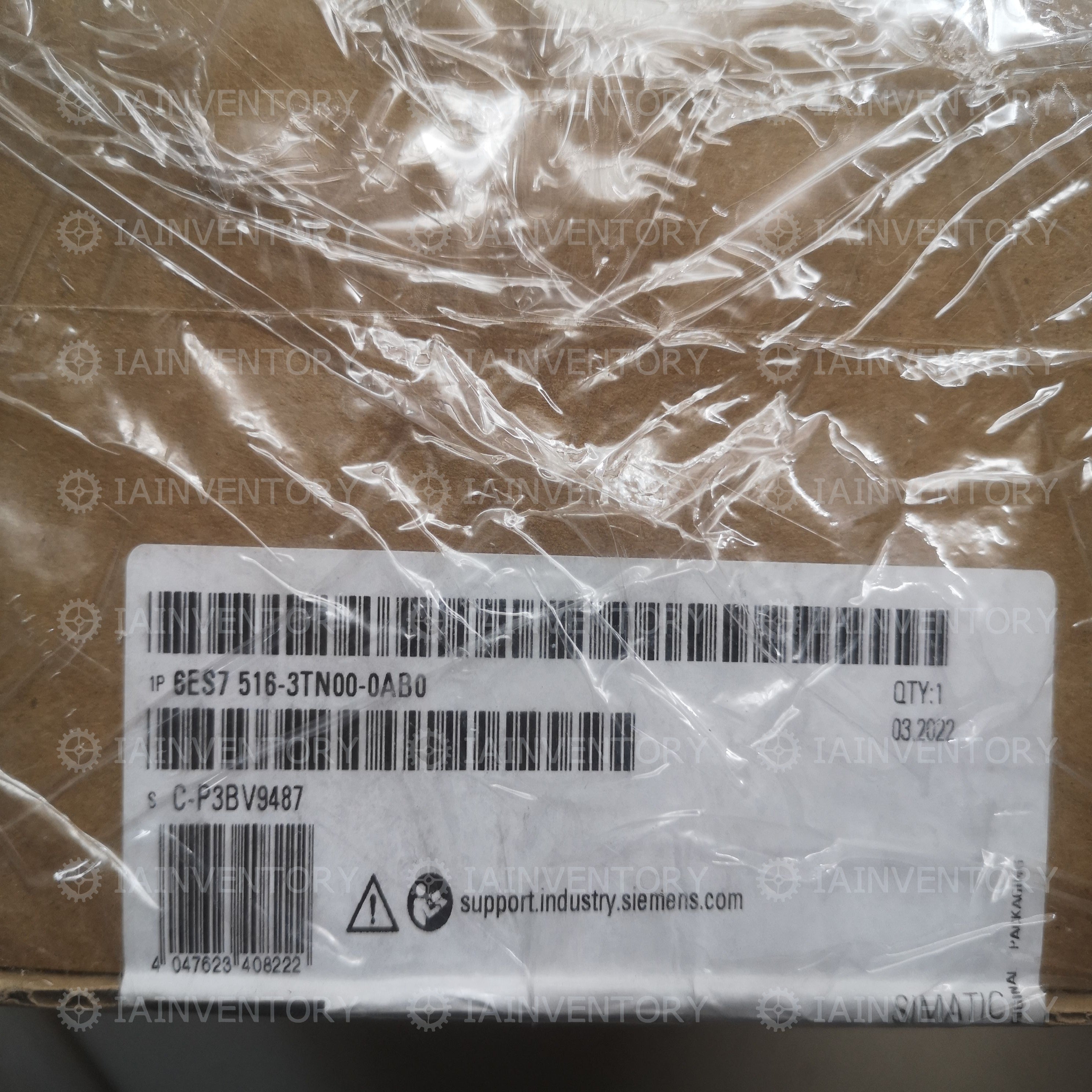 Siemens 6ES7516-3TN00-0AB0 Simatic S7-1500 CPU516 6ES7 516-3TN00-0AB0