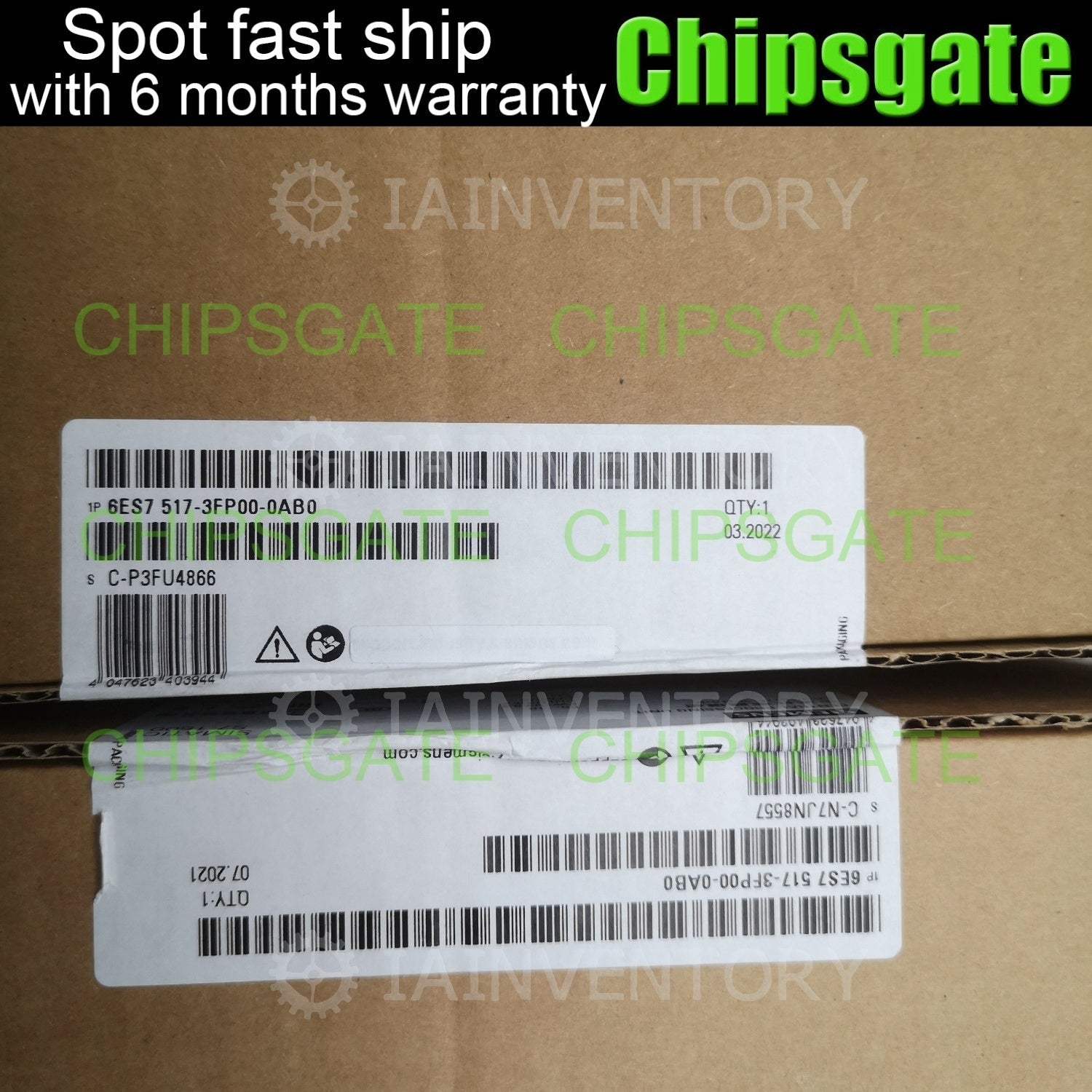 Siemens 6ES7517-3FP00-0AB0 CPU 1517F-3 PN/DP 6ES7 517-3FP00-0AB0