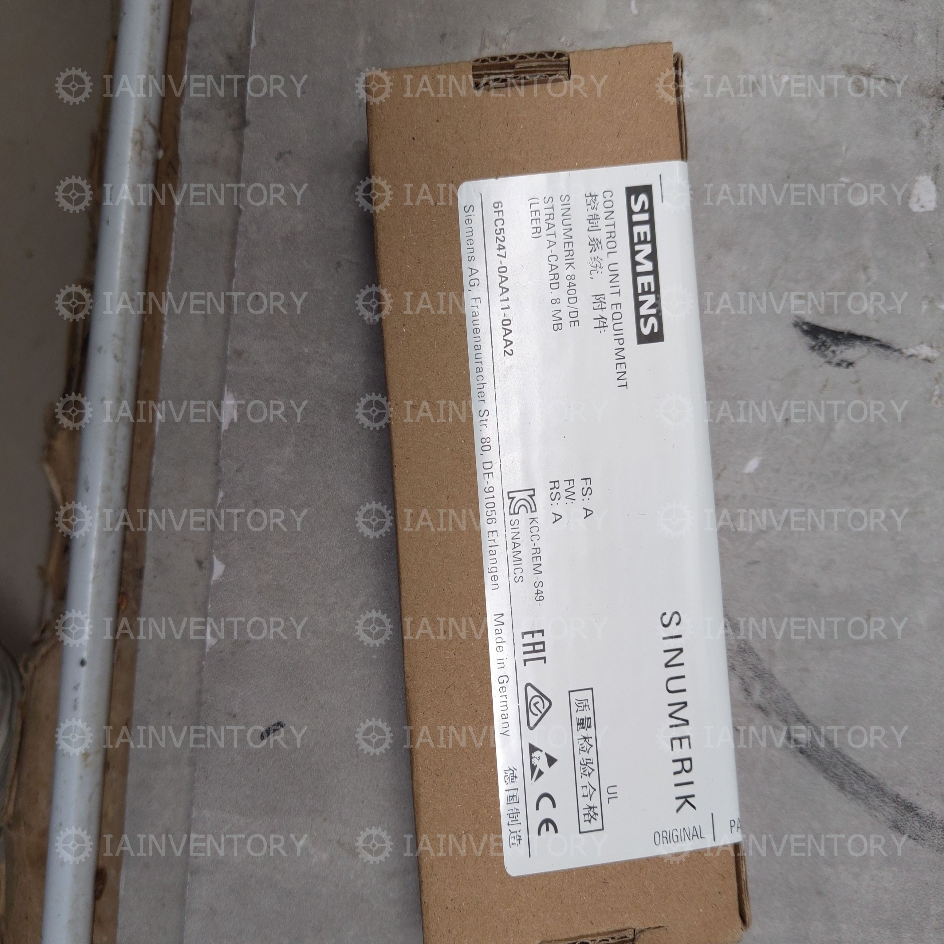 Siemens 6FC5247-0AA11-0AA2