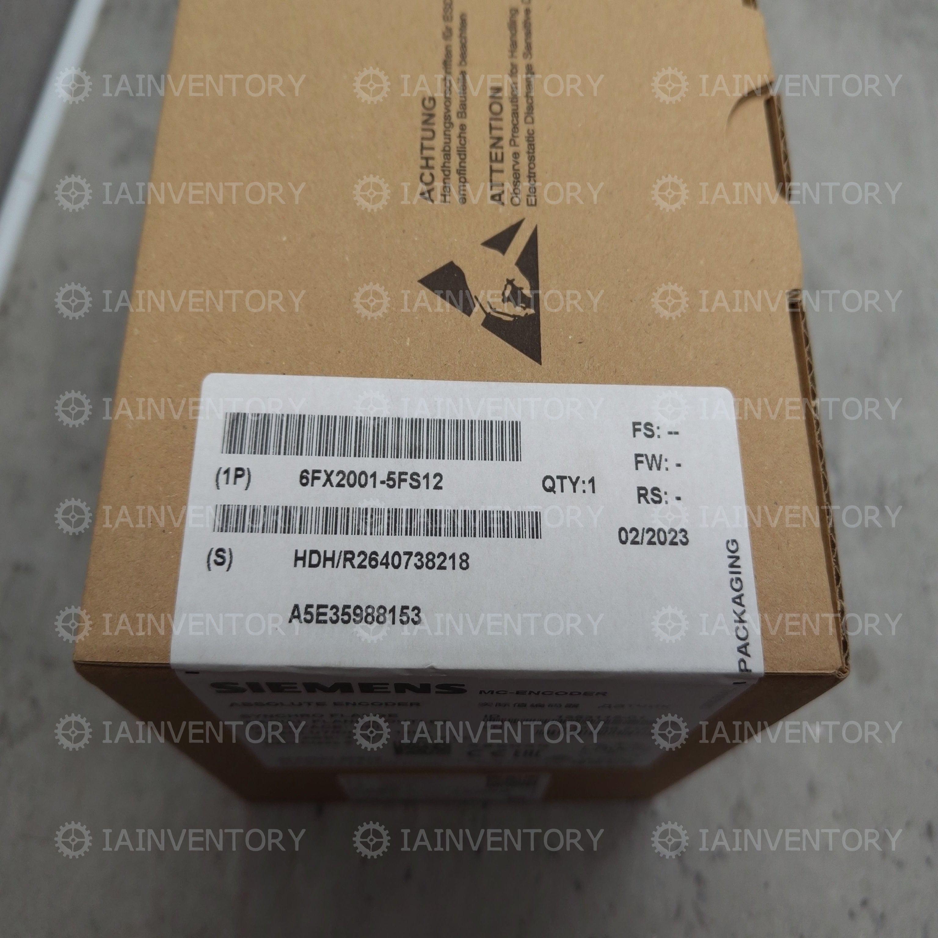 Siemens 6FX2001-5FS12