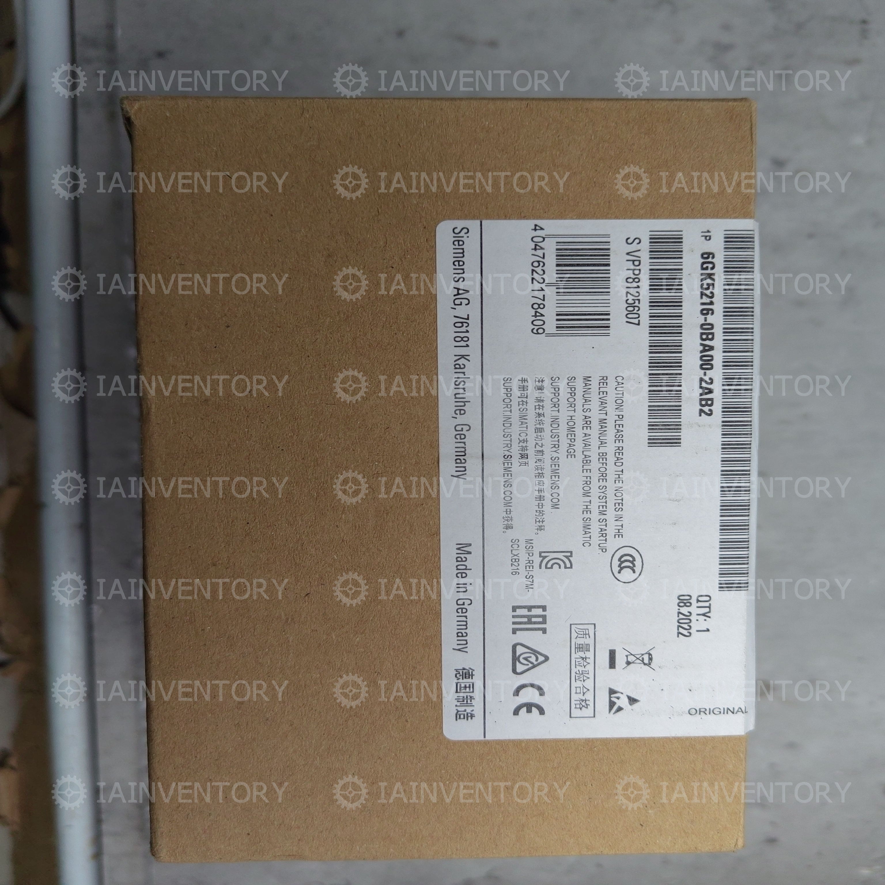 Siemens 6GK5216-0BA00-2AB2 Switch 6GK5 216-0BA00-2AB2
