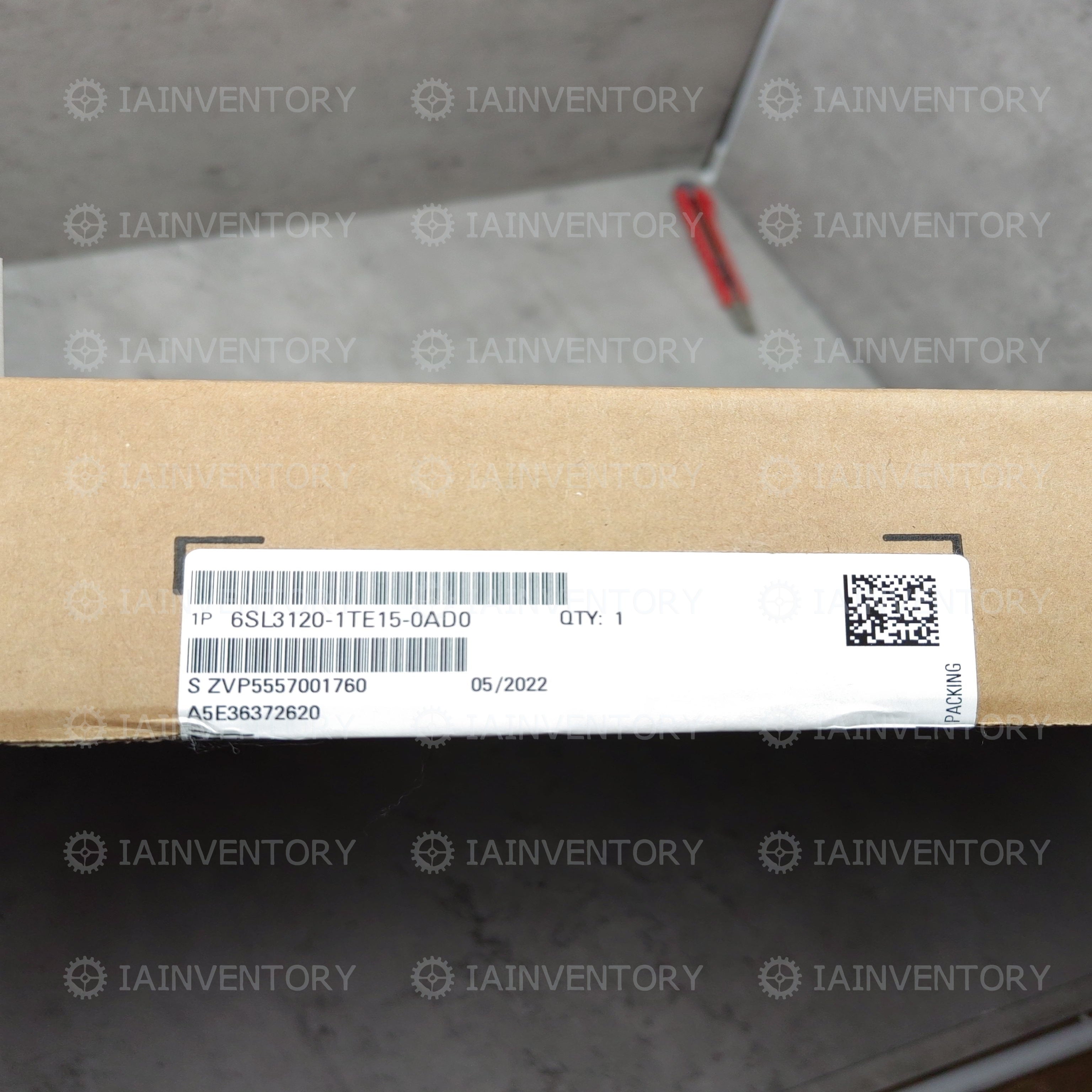 SIEMENS 6SL3120-1TE15-0AD0 6SL3 120-1TE15-0AD0 S120 SINGLE MOTOR MODULE