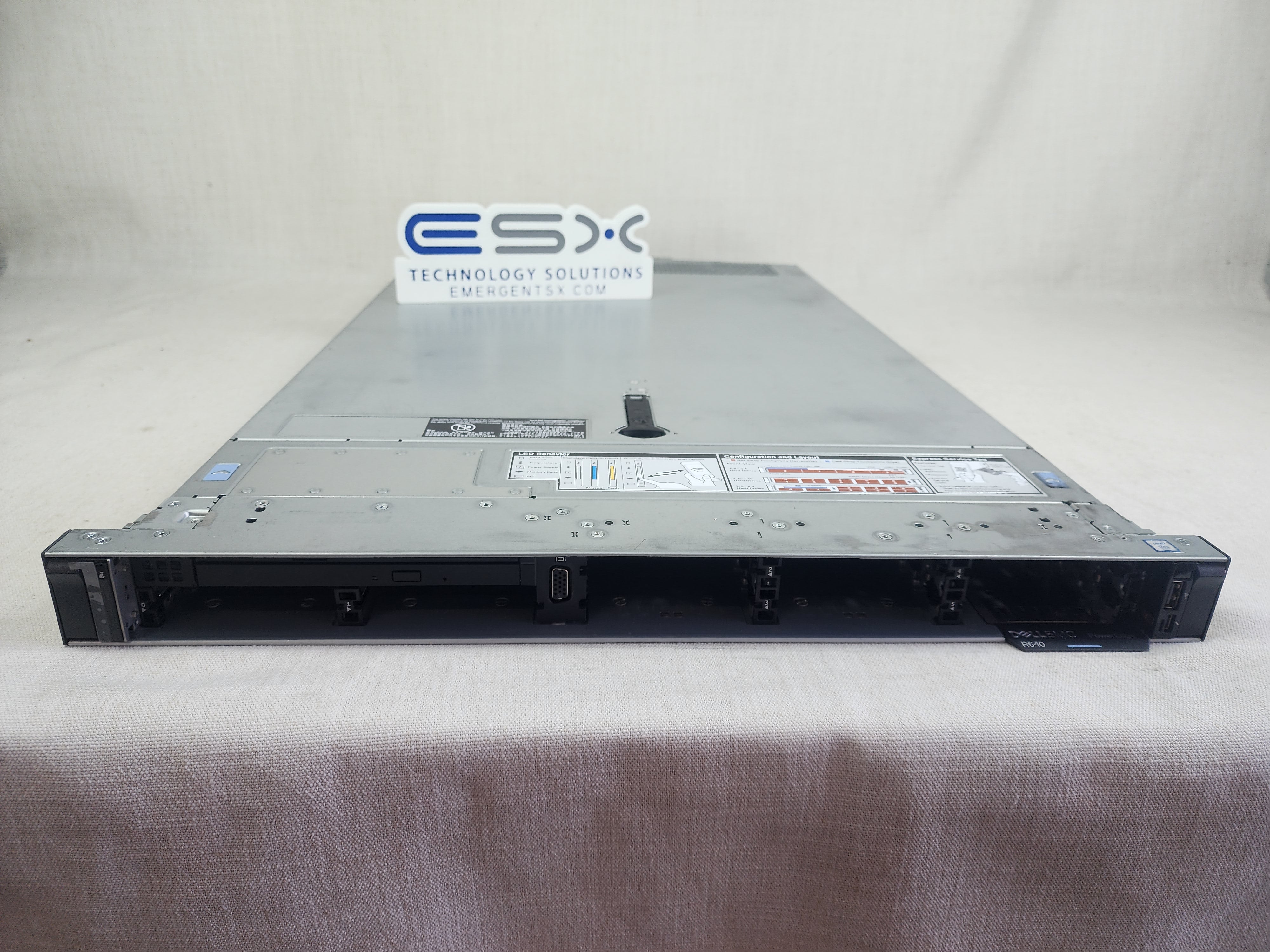 Dell PowerEdge R640 8x 2.5” 48 Core Server 2x 24C Platinum 8260 768GB H740p 25GB
