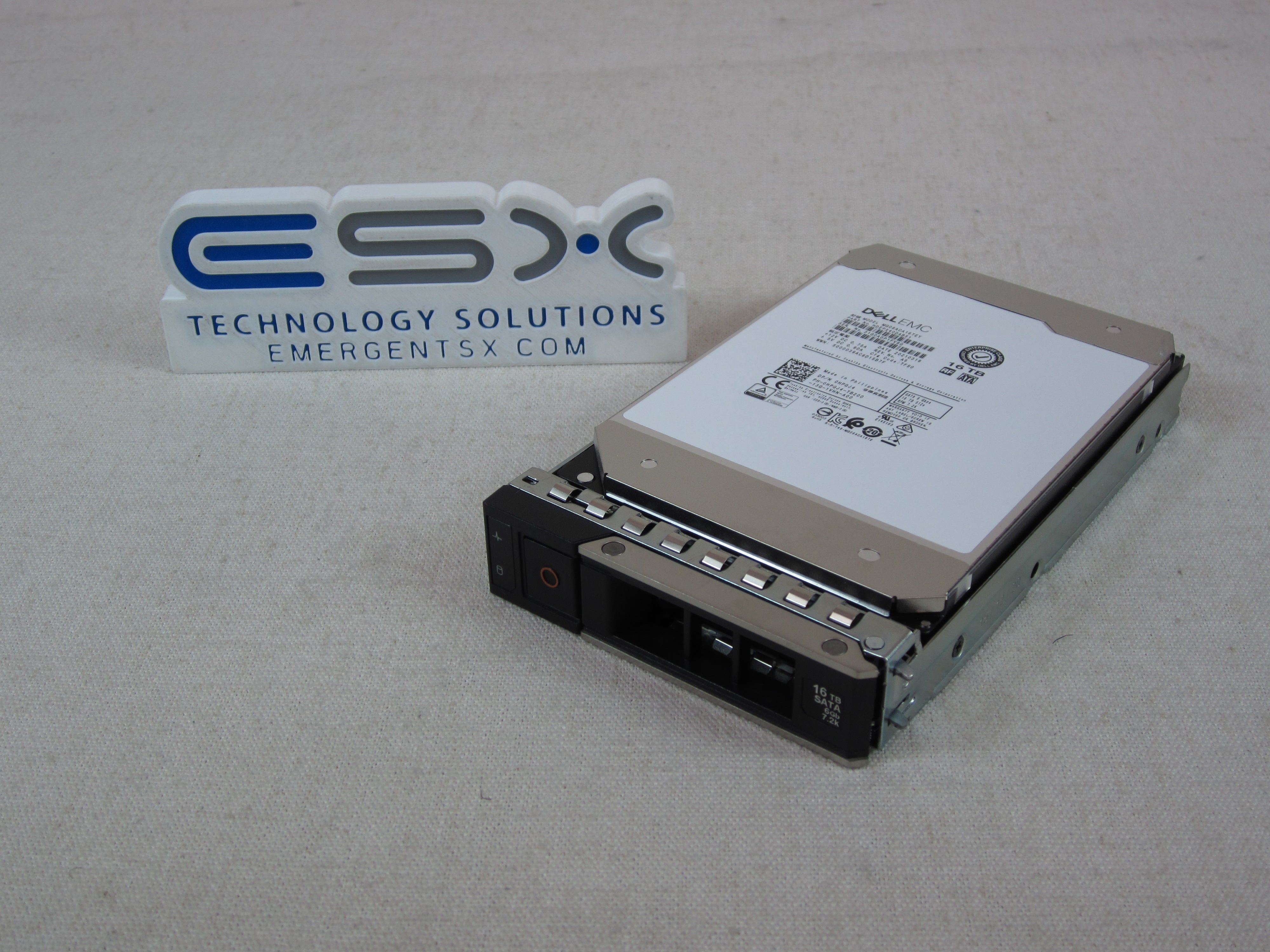 Dell HPGJ4 16TB 7.2k 6Gb/s 3.5" SATA Hard Drive MG08ACA16TEY w/ 14G Tray