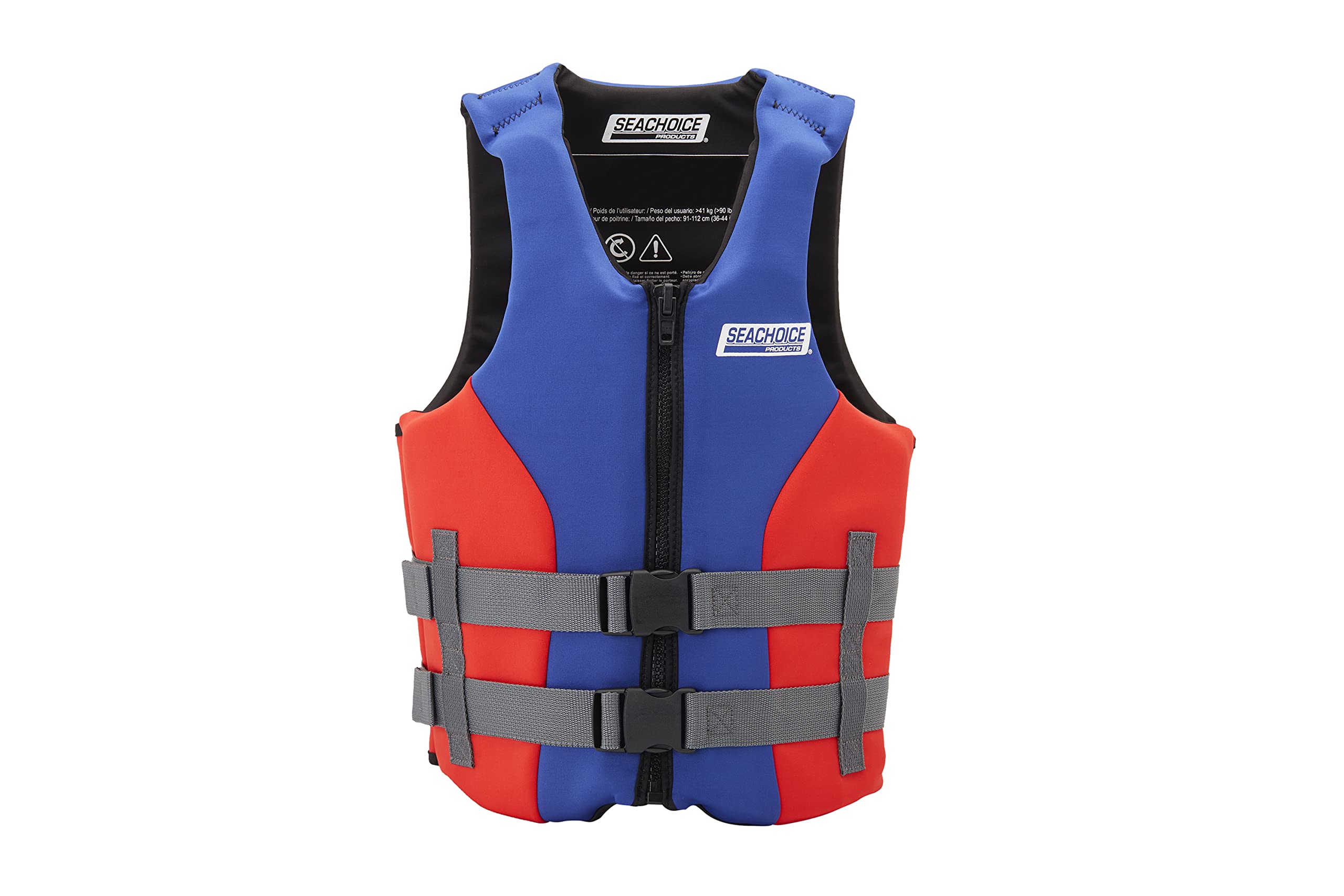 Seachoice 99502 Adult Dual Sized Evoprene Vest Blue, 2XL/3XL
