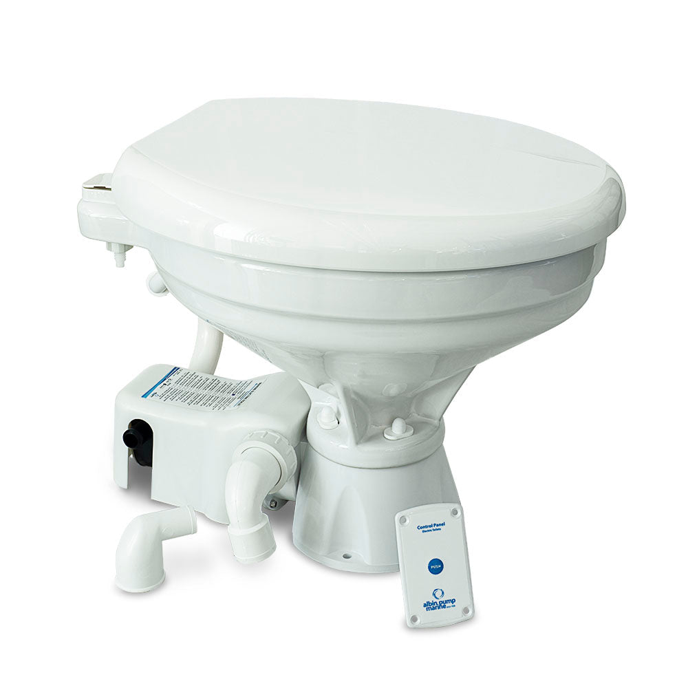 Albin Group Marine Toilet Standard Electric EVO - 12V