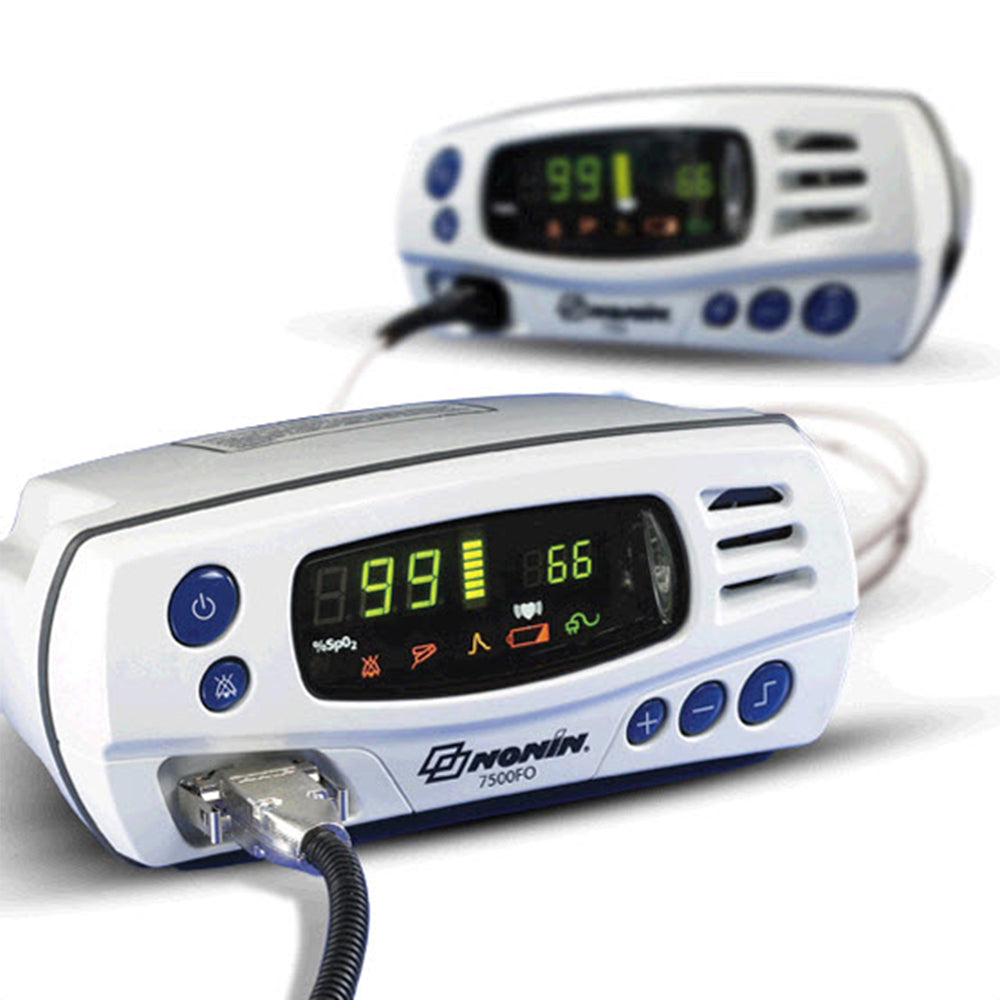 Nonin Model 7500FO Fiber Optic Tabletop Pulse Oximeter