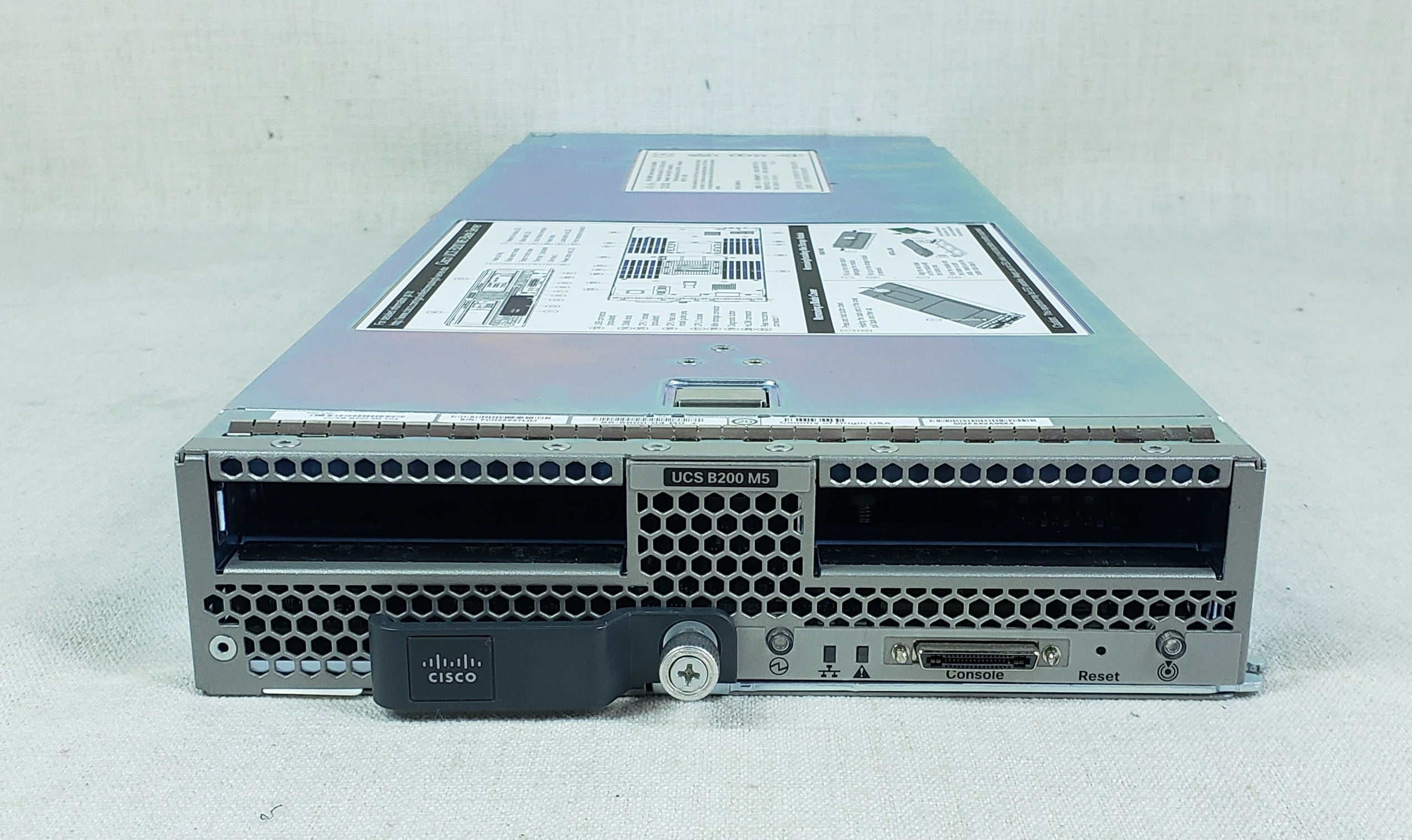 Cisco UCSB-B200-M5 Blade Server 2x 10C Gold 5115 2.4GHz CPU 128GB RAM VIC1340