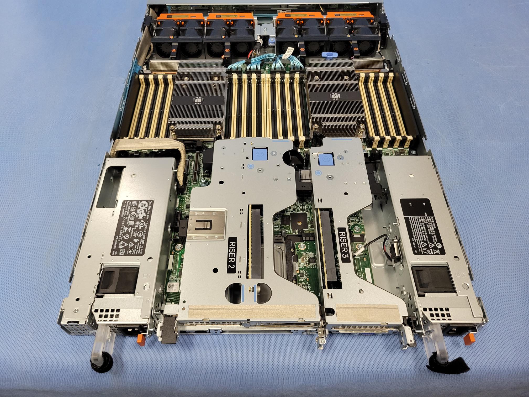 Dell PowerEdge R6525 Server 2x EPYC 24C 7F72 3.2GHz 128GB RAM H345 iDRAC 2x PSU