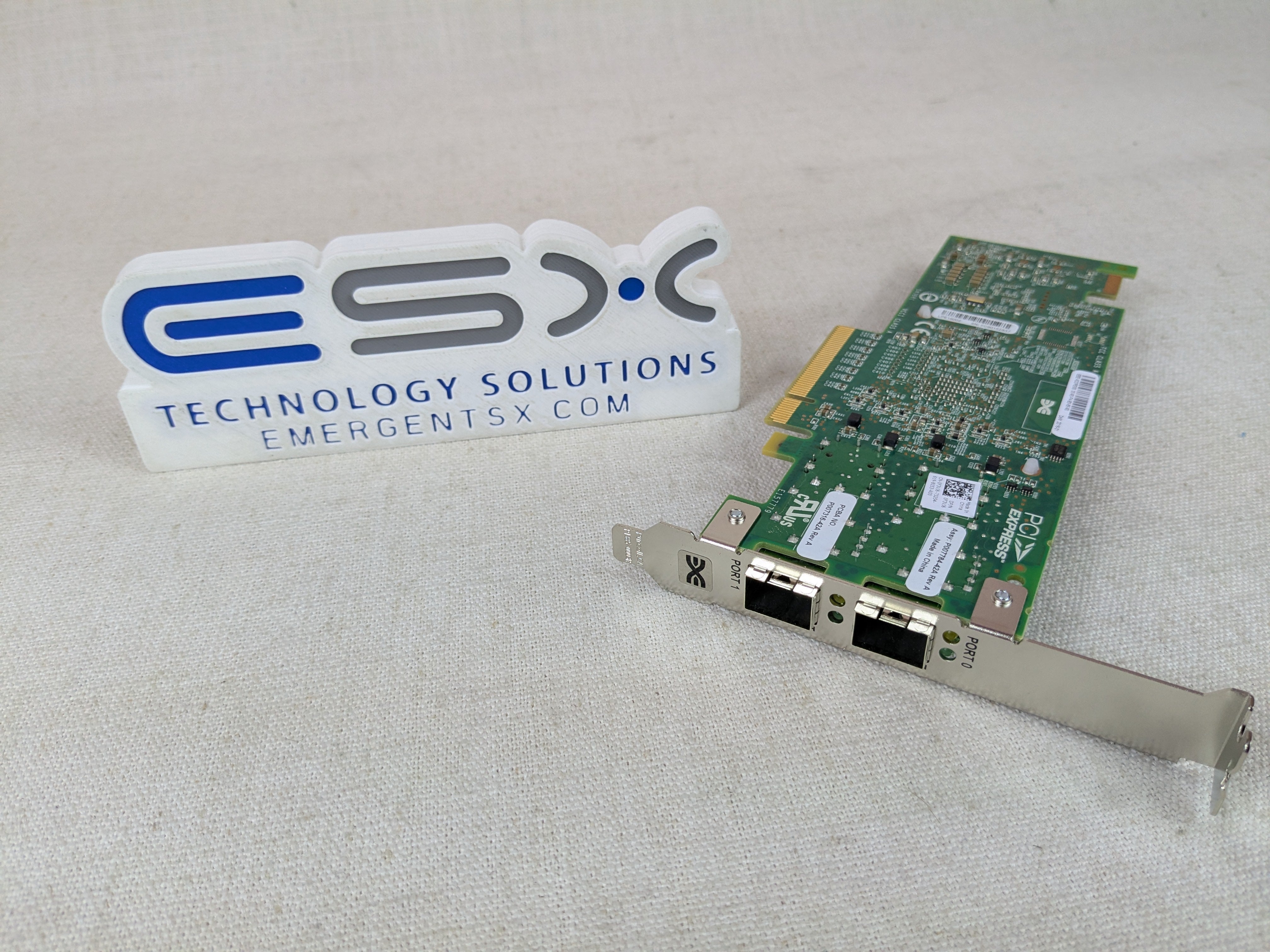 Dell F3VJ6 Emulex LPE16002 Dual-Port 16Gb/s FC HBA Full Height