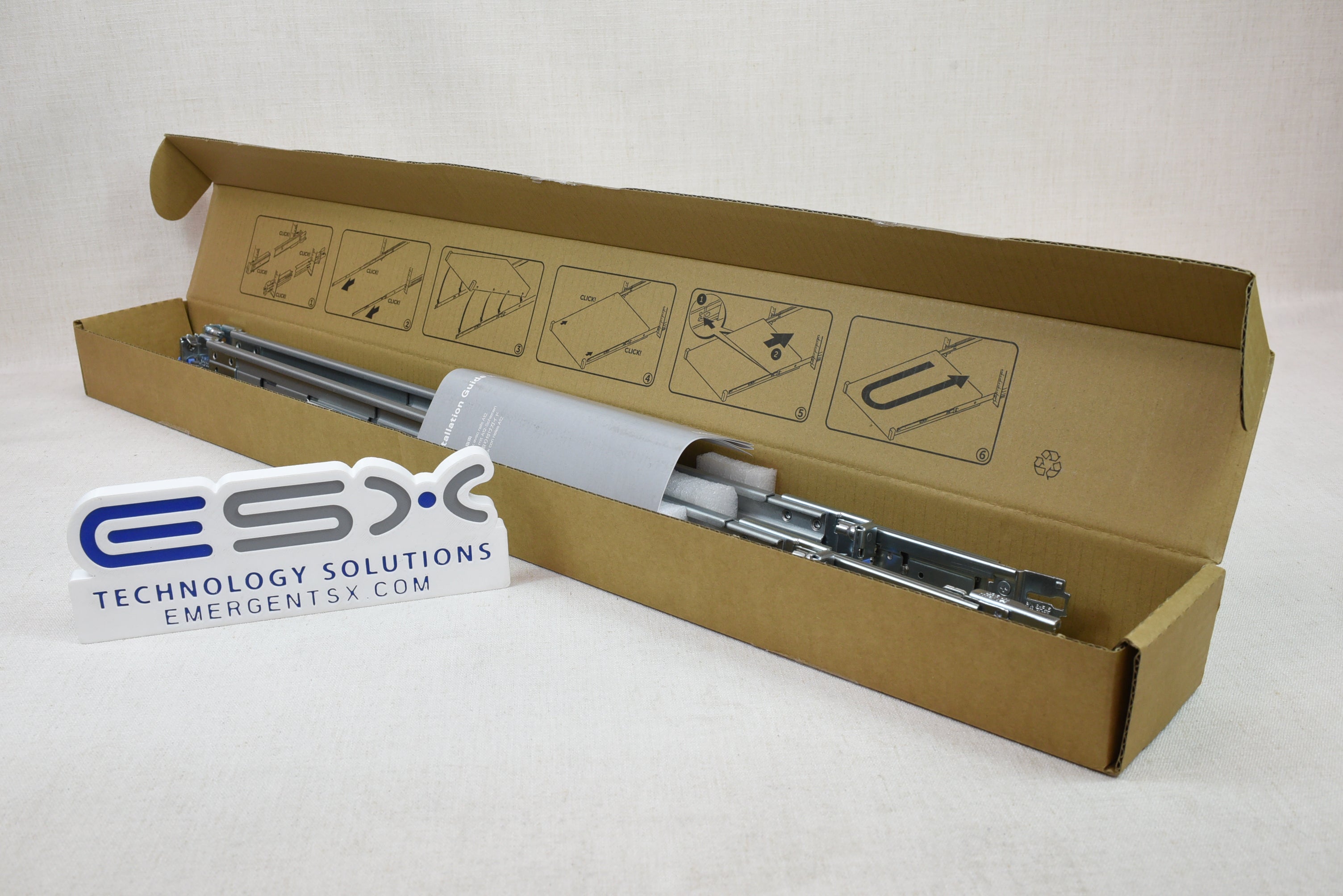 New Dell 8N0JT Type A12 Sliding Ready Rail Kit for PowerEdge R340 R350 R360