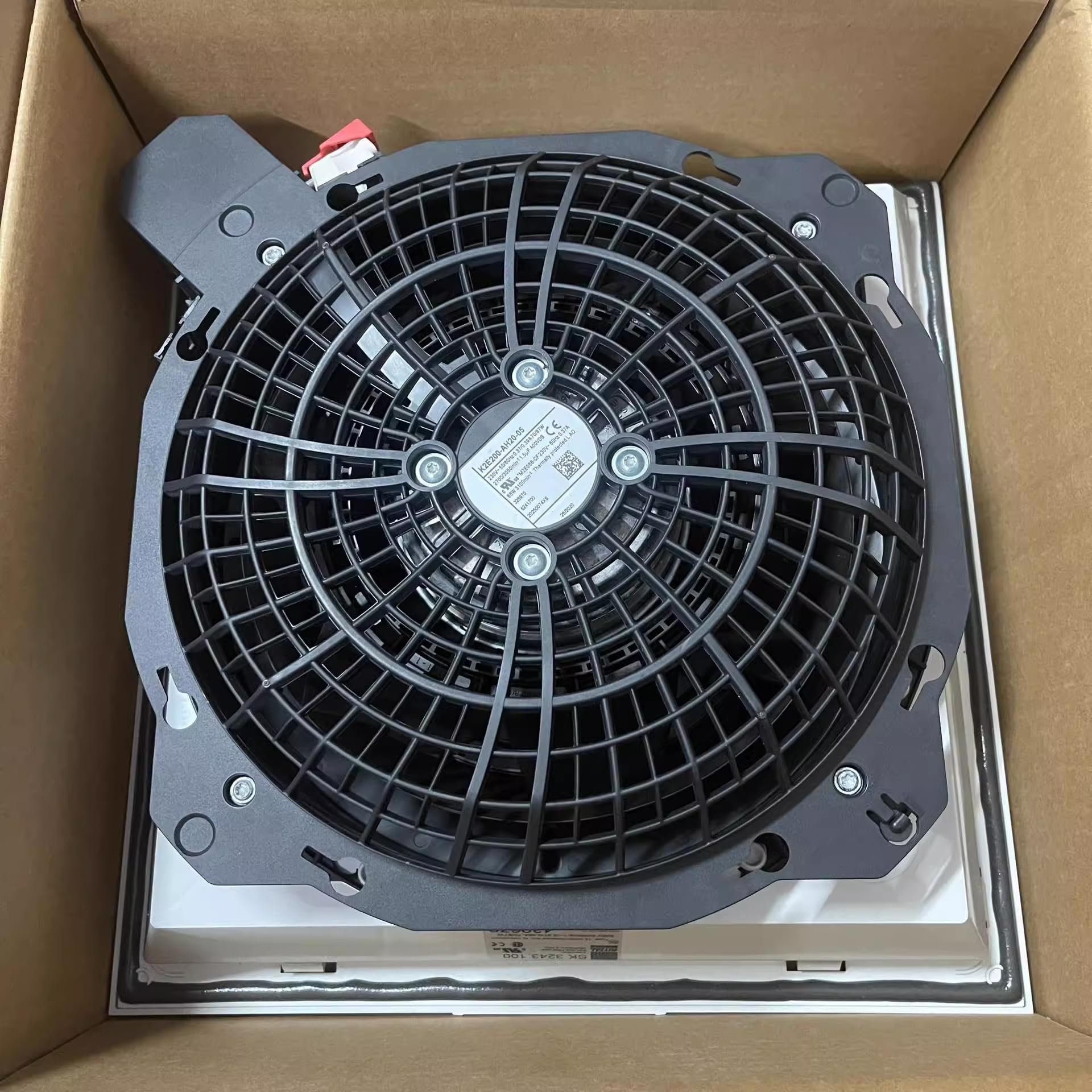K2E200-AH20-05 50/60Hz 230V 0.37/0.39A 70/87W Cabinet Cooling Fan