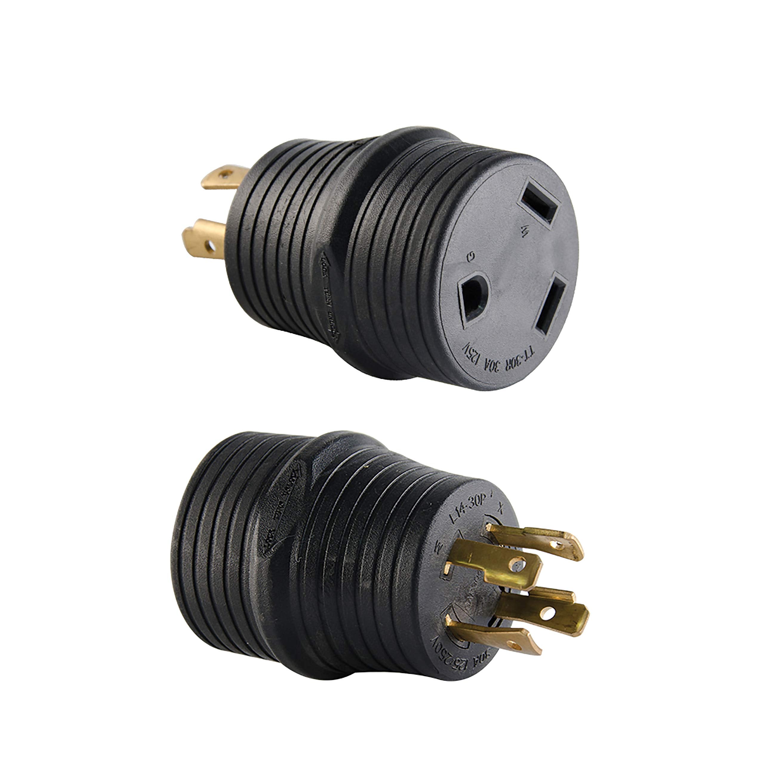 Weekender 30430GSA ParkPower 30A 4-Wire Male To 30A Female Adapter-Generator