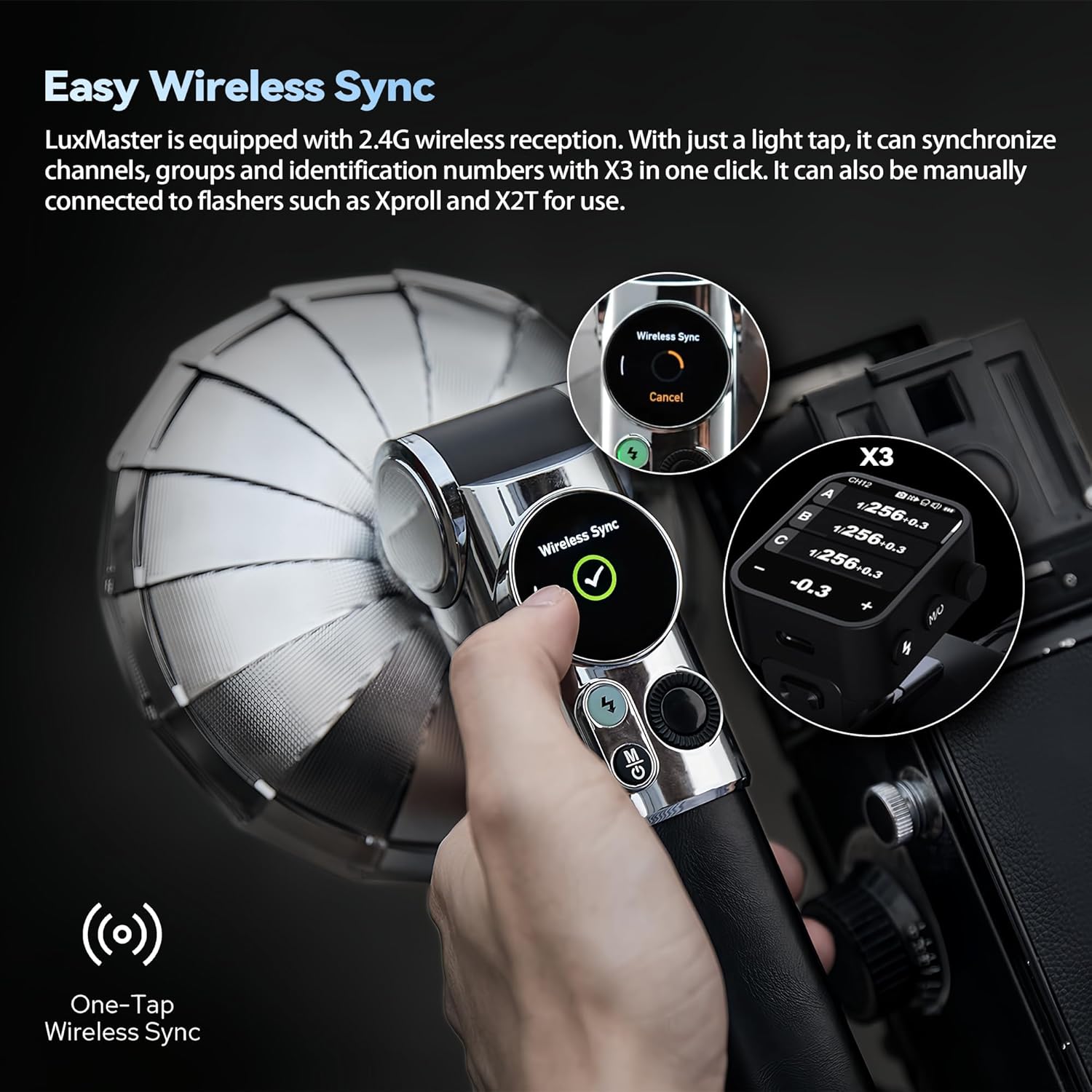 Godox Lux Master Retro Camera Flash