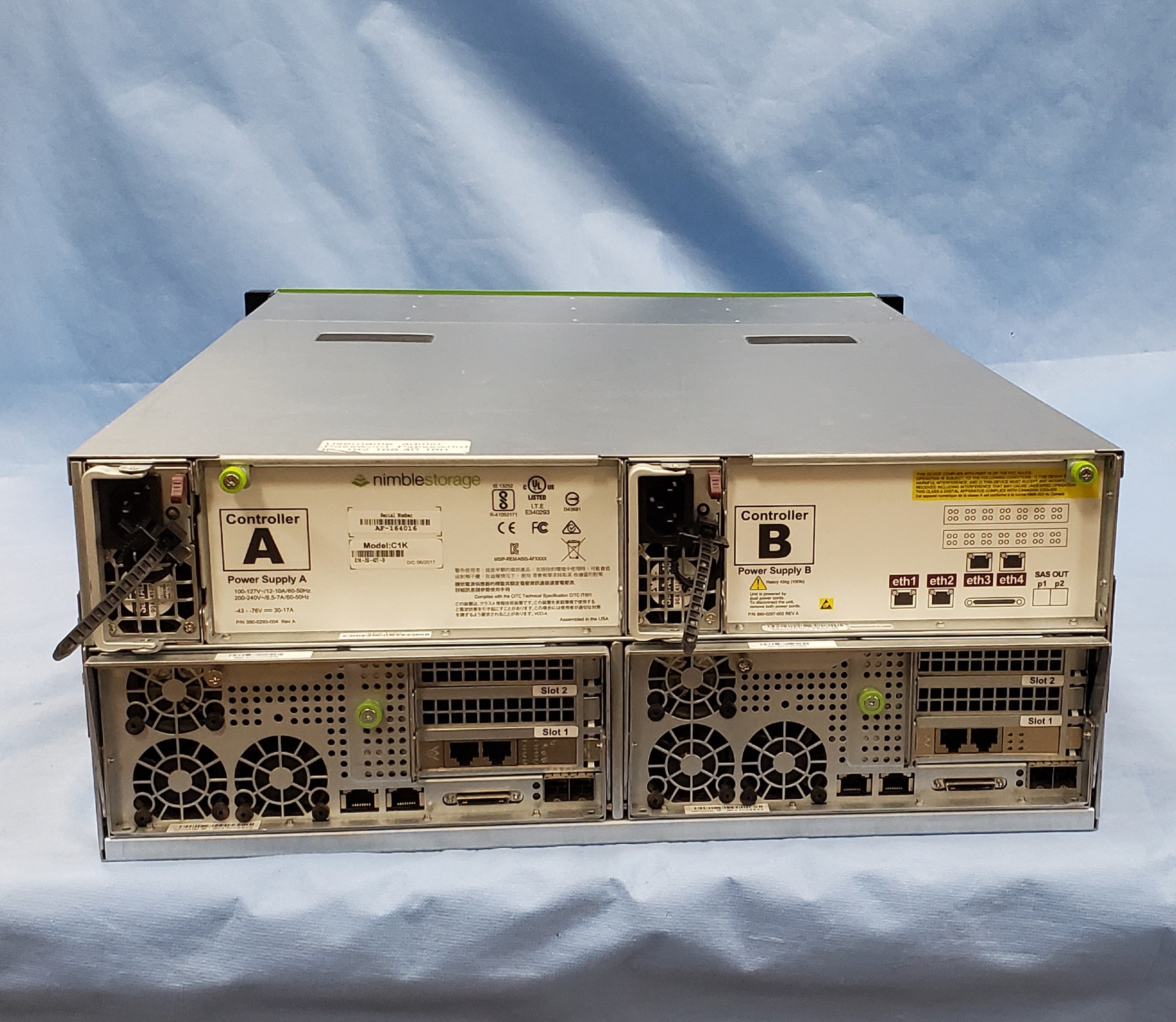 HP Nimble Storage CS7000 210TB | 21 x 10TB | 6 x 3.84TB SSD
