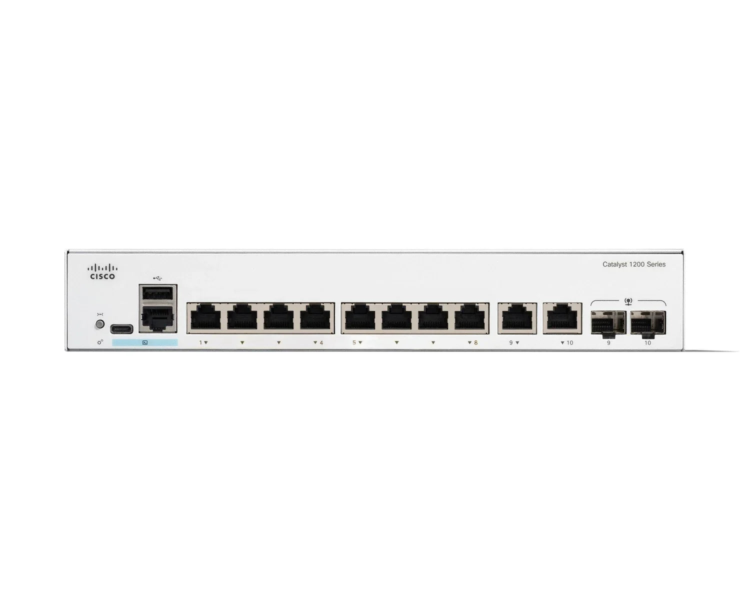 Cisco Catalyst C1200-8T-E-2G 8-Port Fanless Gigabit Switch