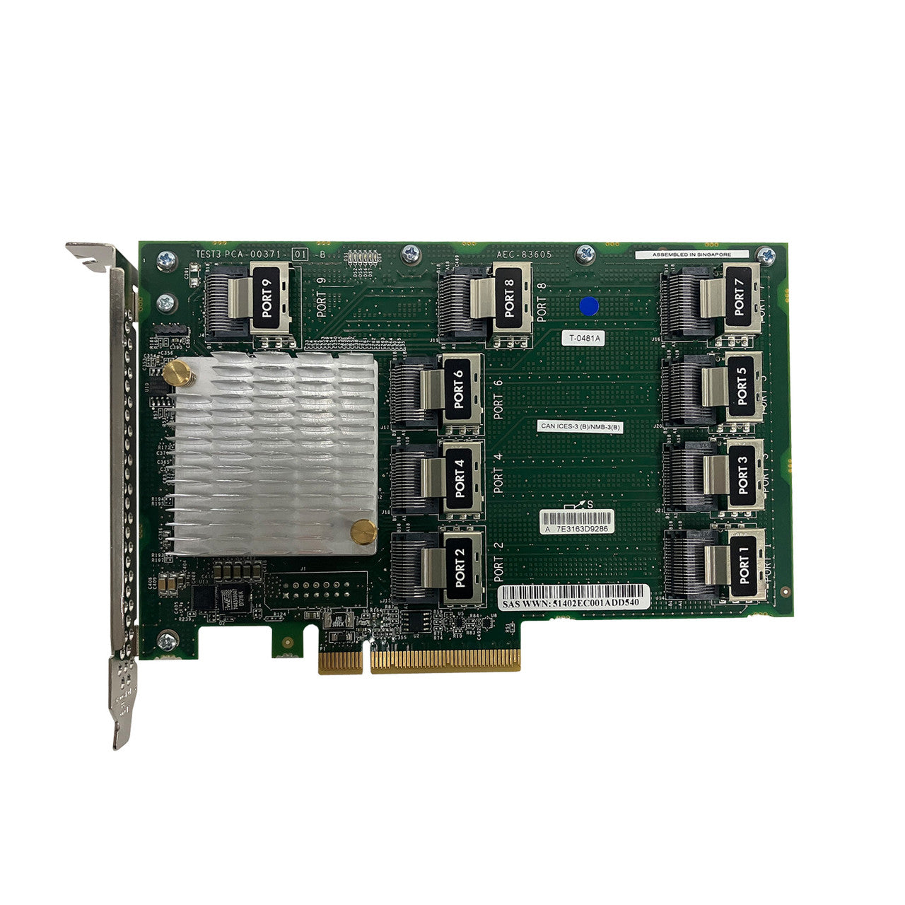 HPe 876907-001 DL38X Gen10 12GB Storage SAS Expande  727252-002