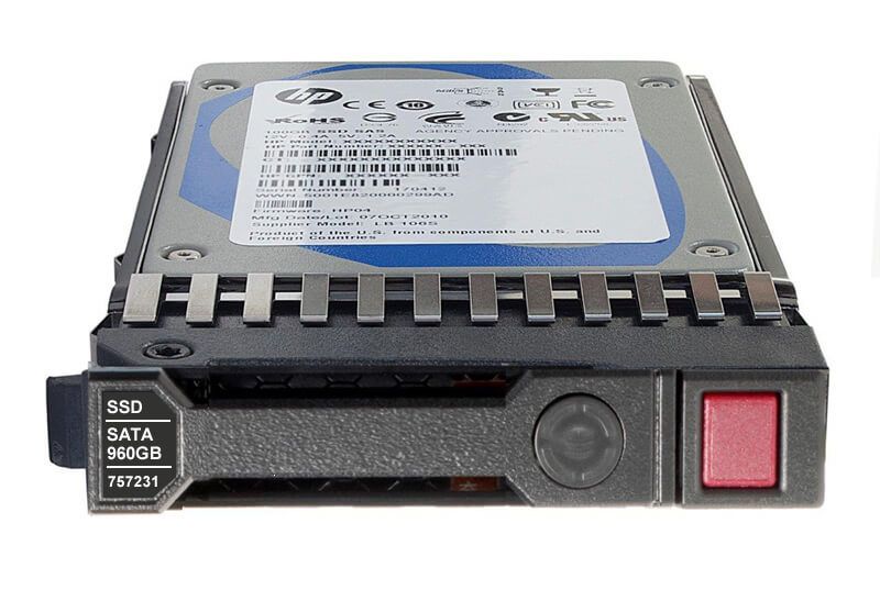 877784-K21 HPE 960GB SATA 6Gbps Mixed Use DS 3.5-Inch Solid State Drive with Smart Carrier Converter