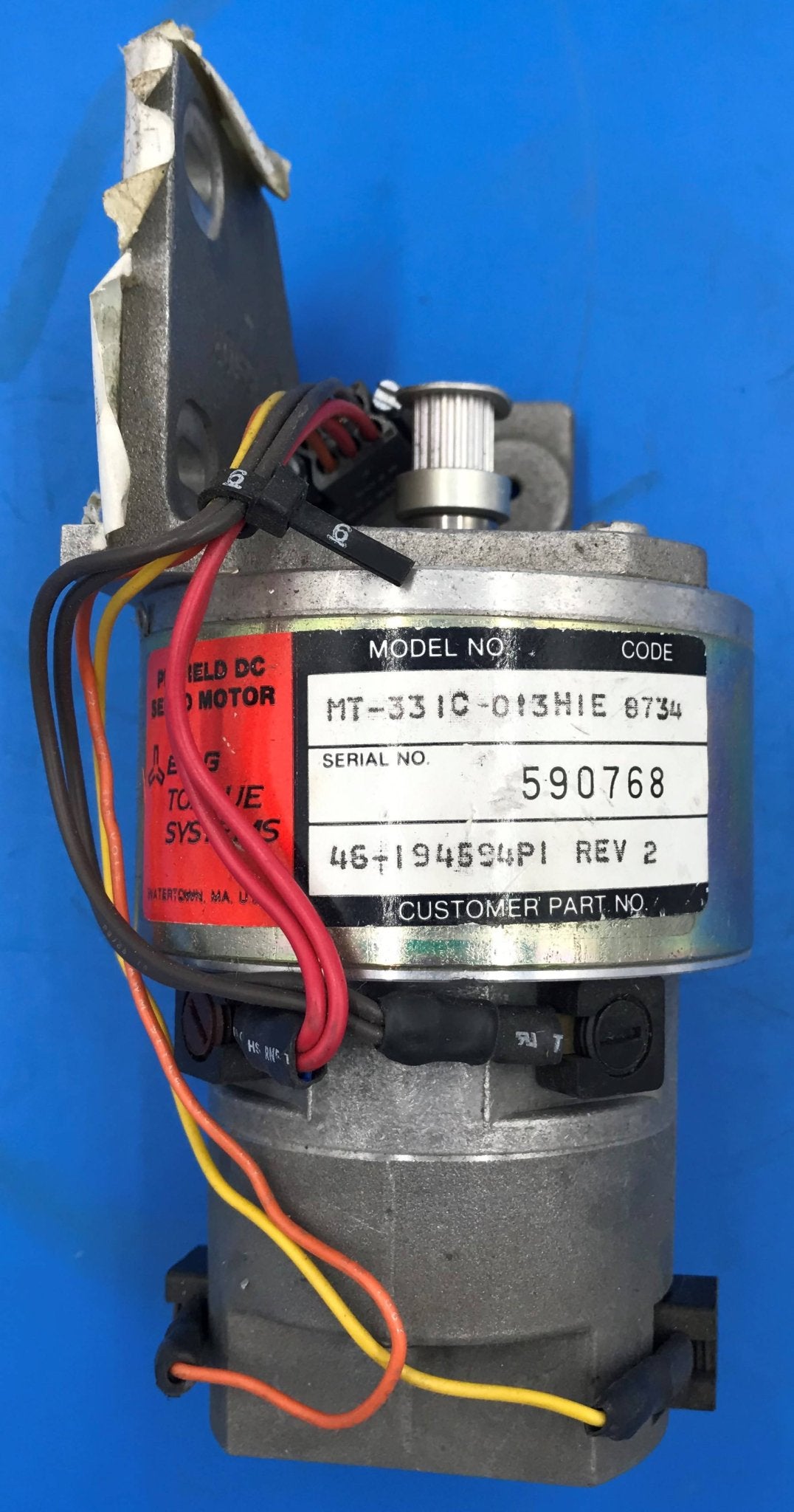 88 Spot Film Device Servo motor/Pully(46-194594P1Rev 2/MT-3310-013H1EGE