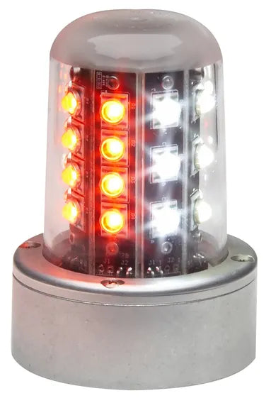Whelen LED Beacon, HR Style, 28V 01-0770905-03