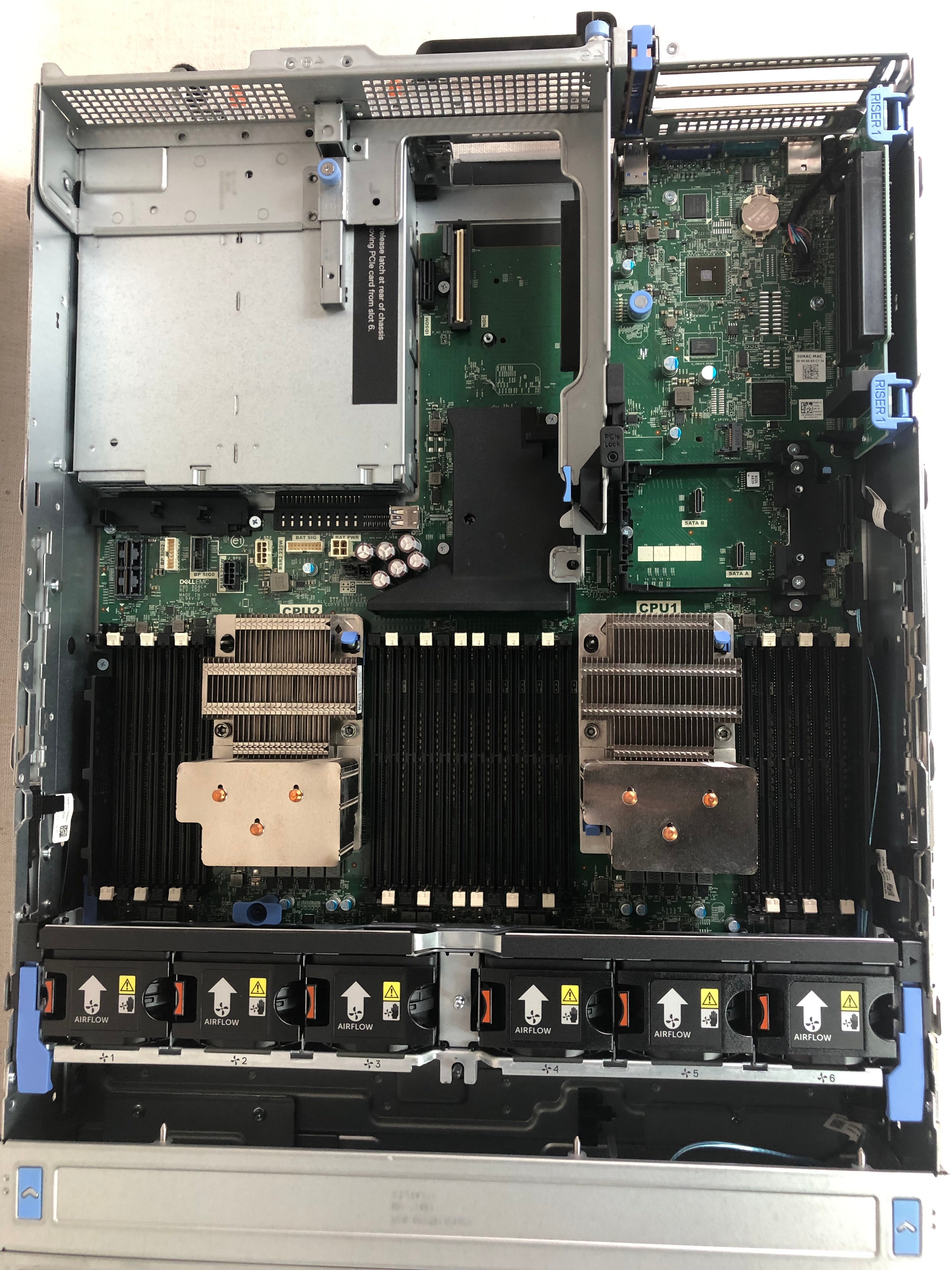Dell PowerEdge R740 2U VMware Server 2x Intel 16 Core Gold 6142 @ 2.6GHz 128GB