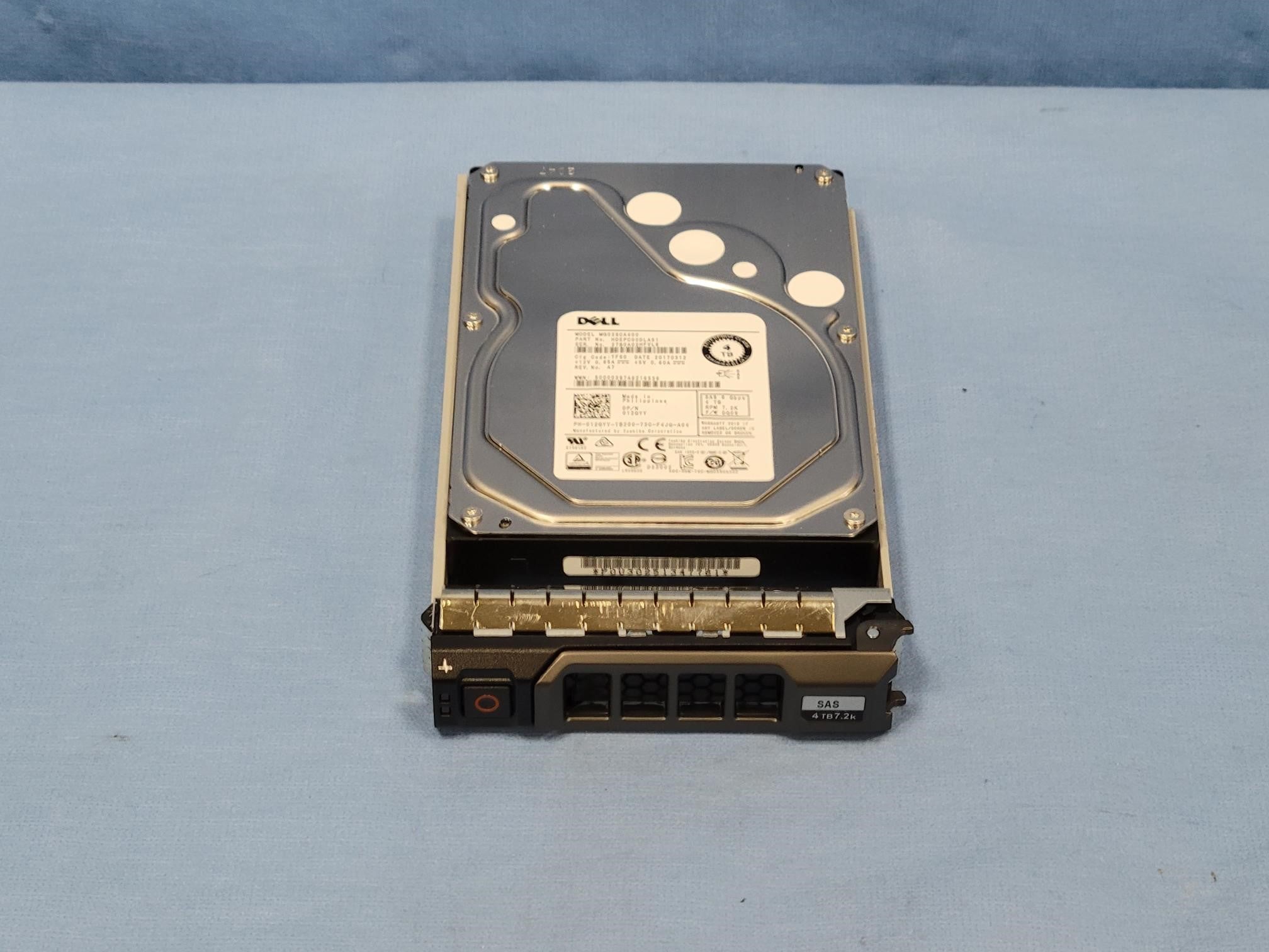 Dell 12GYY 4TB 7.2k 6Gb/s 3.5" SAS HDD Toshiba MG03SCA400
