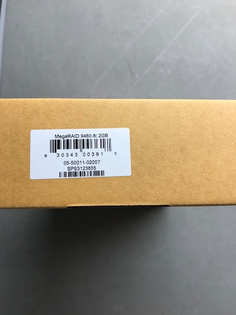 Broadcom 9460-8i MegaRAID SAS 8 Channel SATA/SAS 12Gb/s low profile  1200 MBps RAID 0, 1, 5, 6, 10, 50, JBOD, 60 PCIe 3.1 x 8 Storage controller