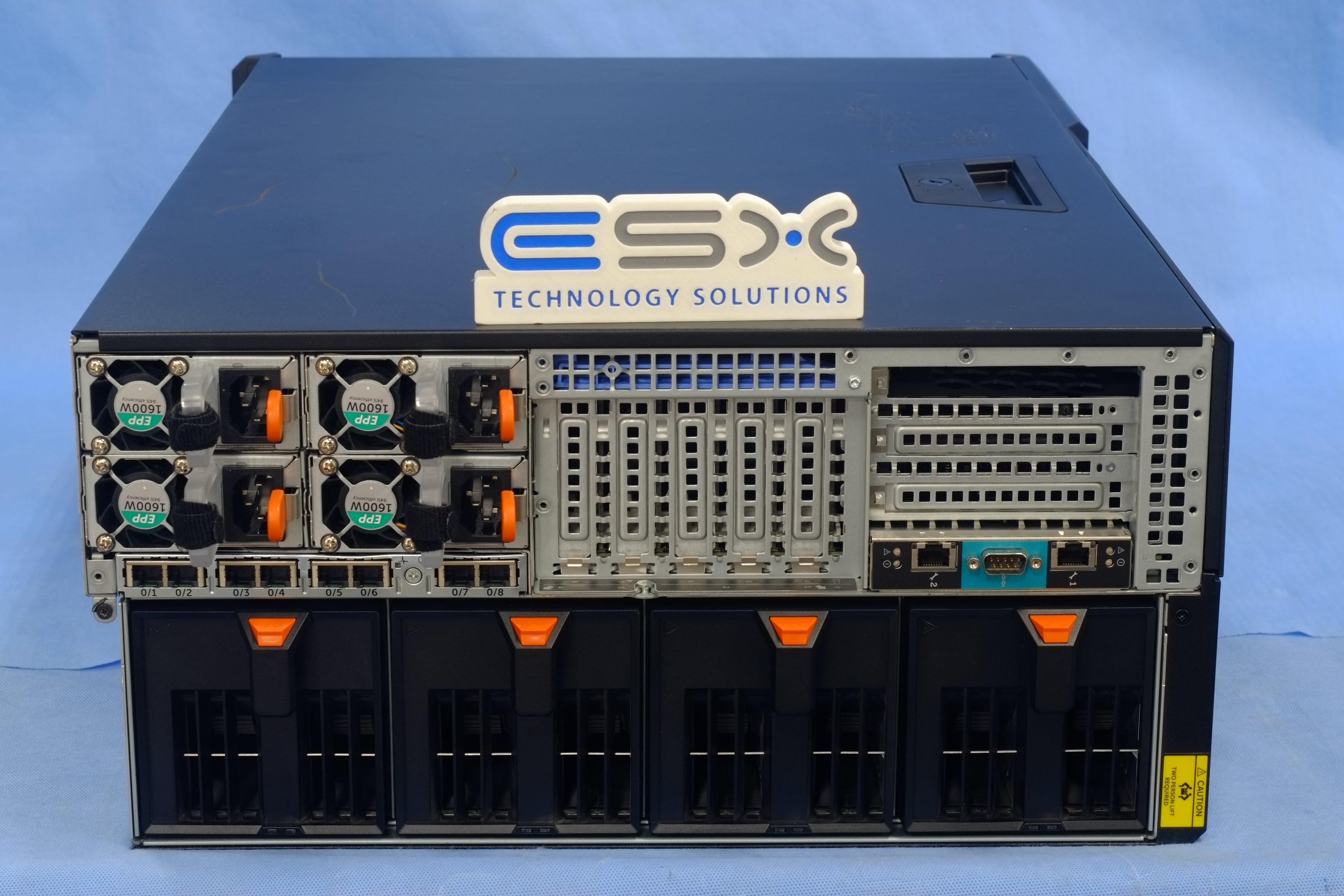Dell PowerEdge VRTX 12x 3.5” LFF Blade Enclosure - 2x CMC, 4x 1600W PSU