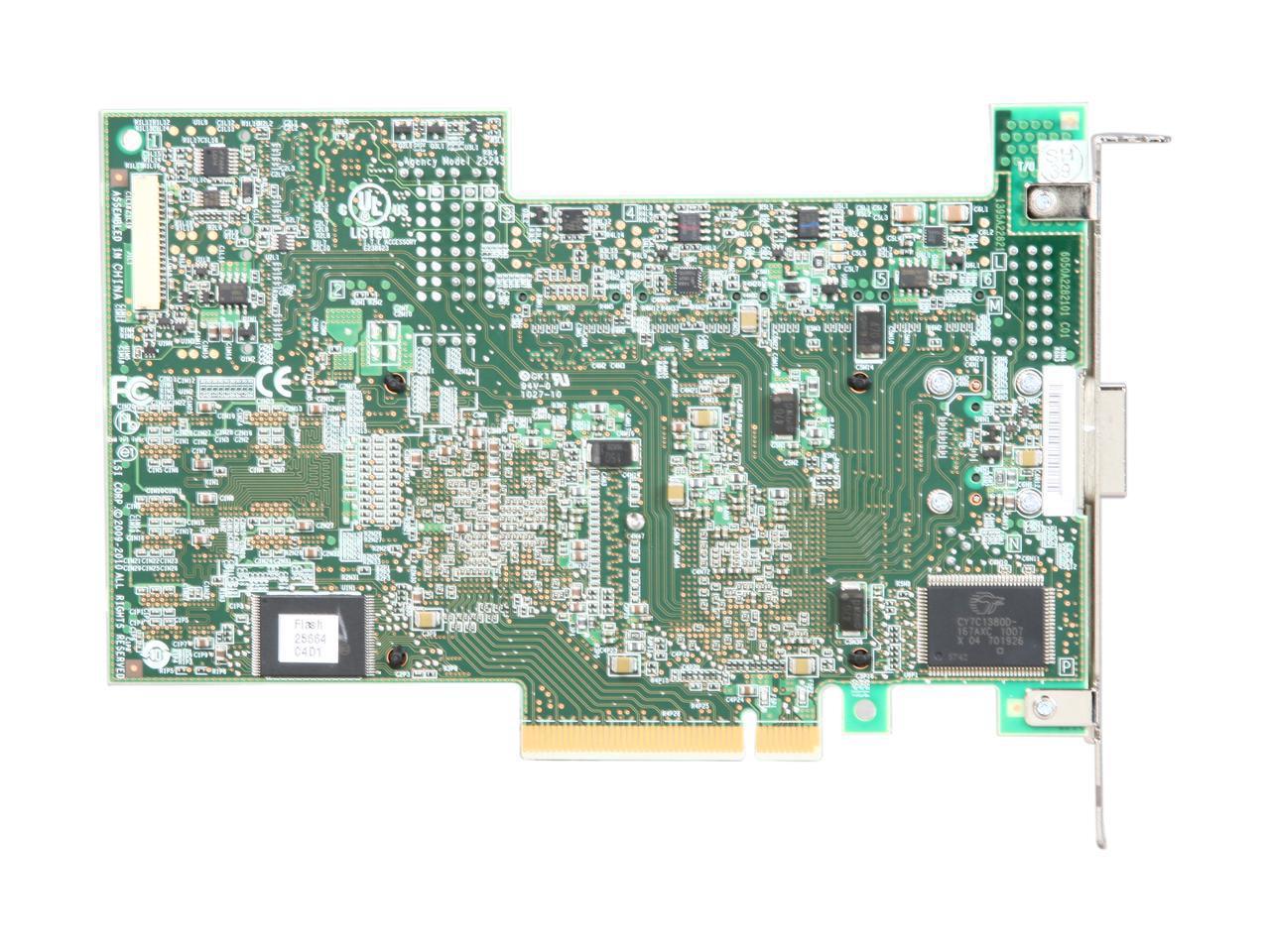 3ware 9750-16i4e  (LSI00252) 20 Ports SATA/SAS 6Gb/s PCIe 2.0 w/512 MB onboard memory Controller Card