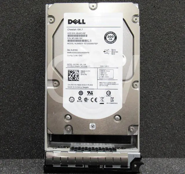 Alt view image 2 of 2 - 9FL066-150 Dell 300GB 15K SAS 6G LFF Hard Drive